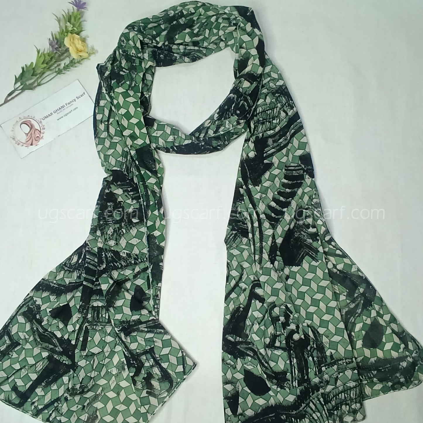 Imported Random Chiffon Printed Hijab Scarf