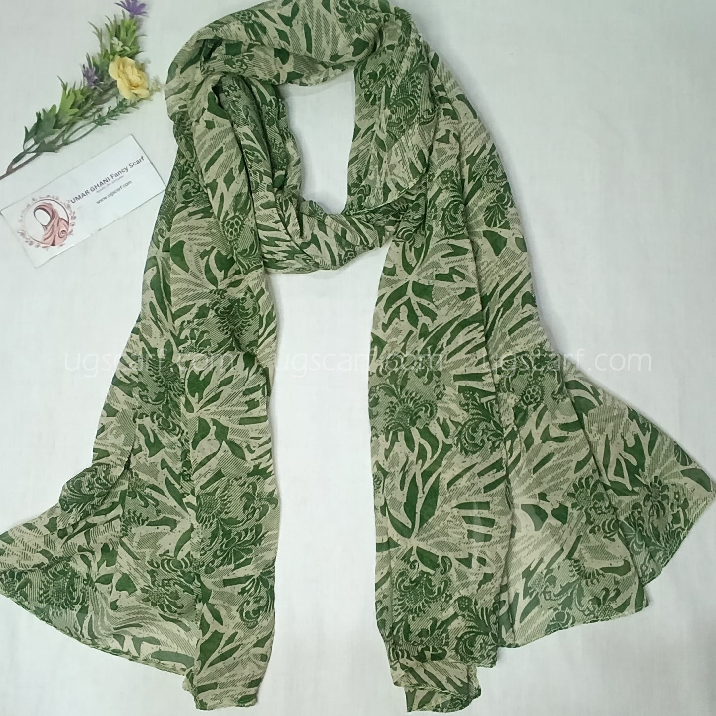 Imported Random Chiffon Printed Hijab Scarf