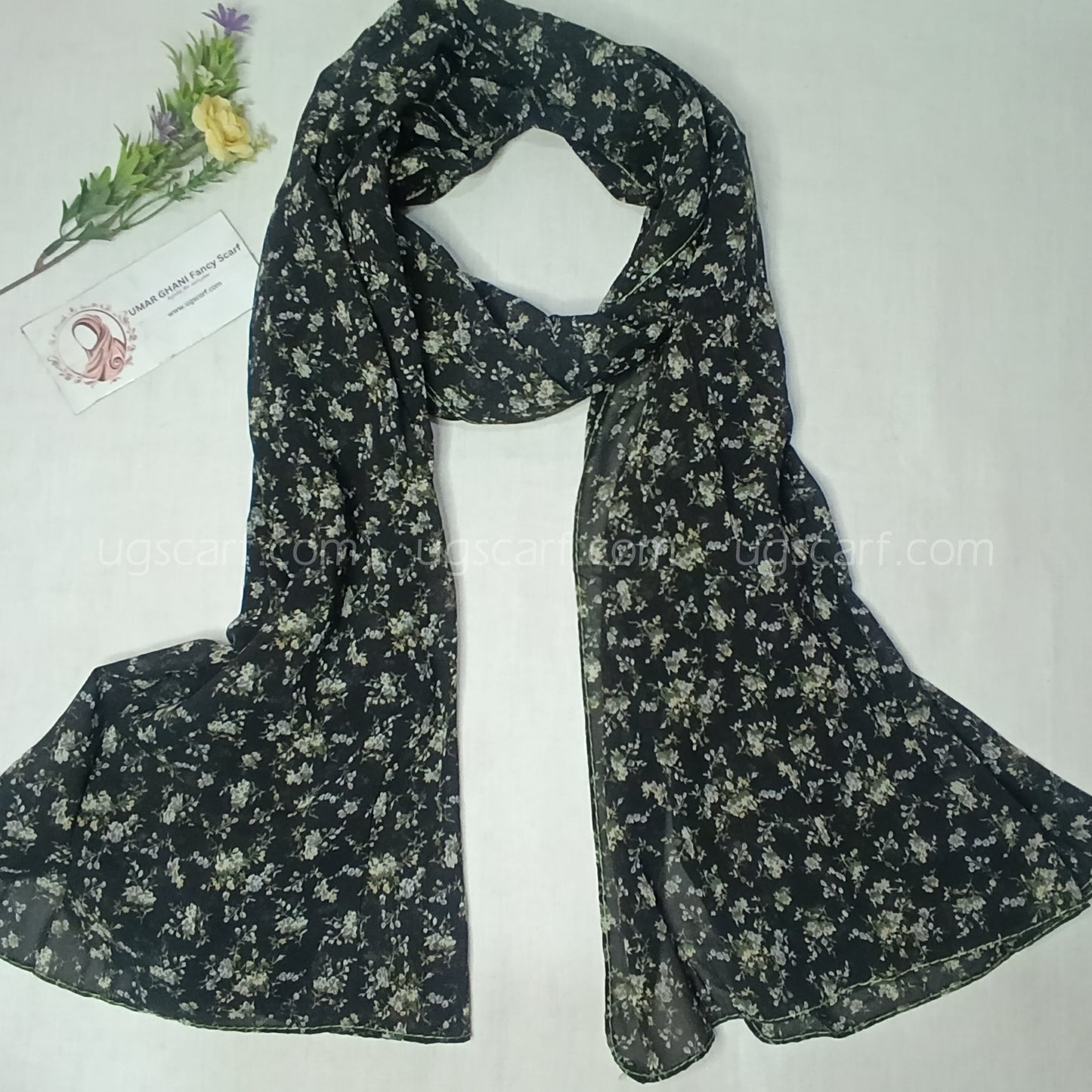 Imported Random Chiffon Printed Hijab Scarf