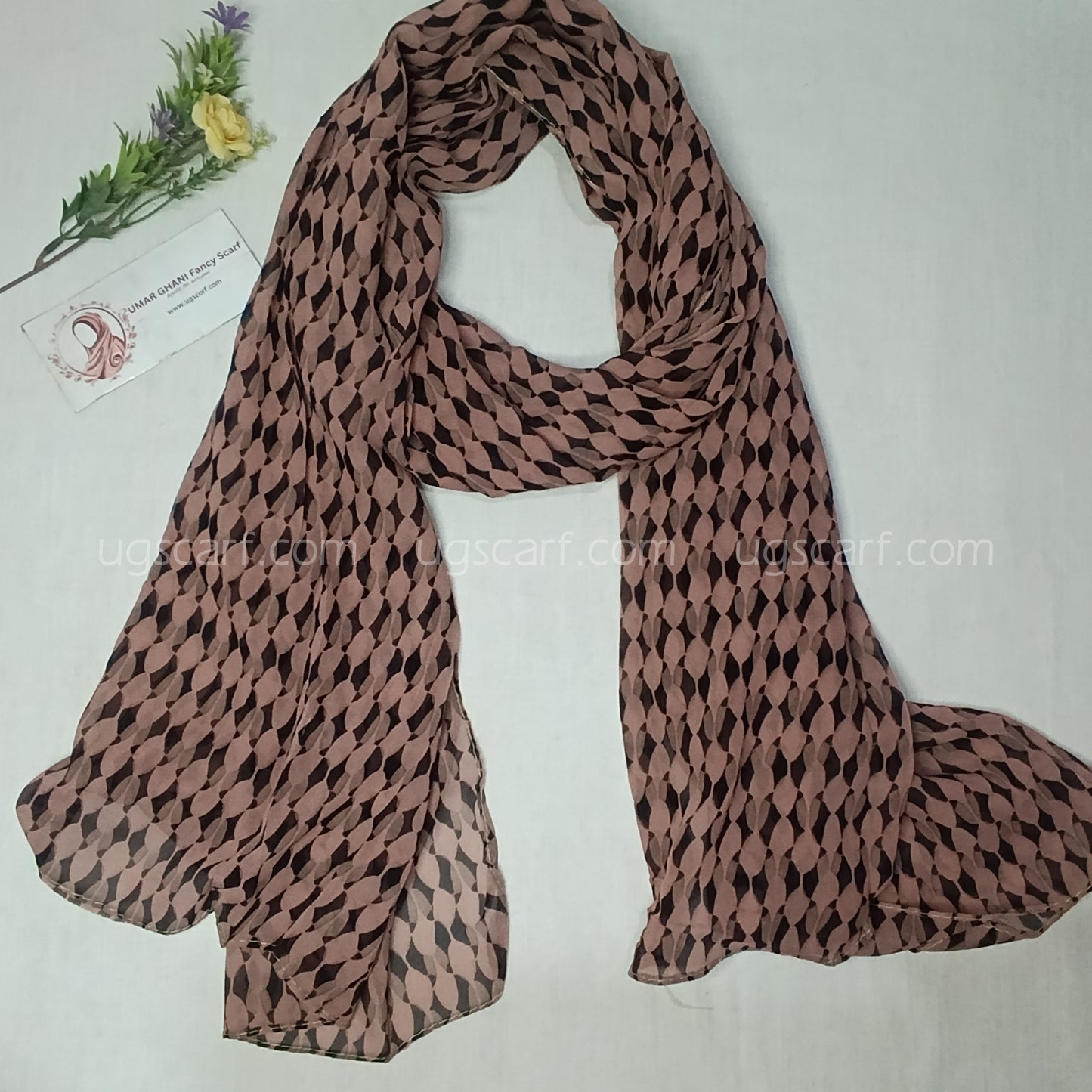 Imported Random Chiffon Printed Hijab Scarf