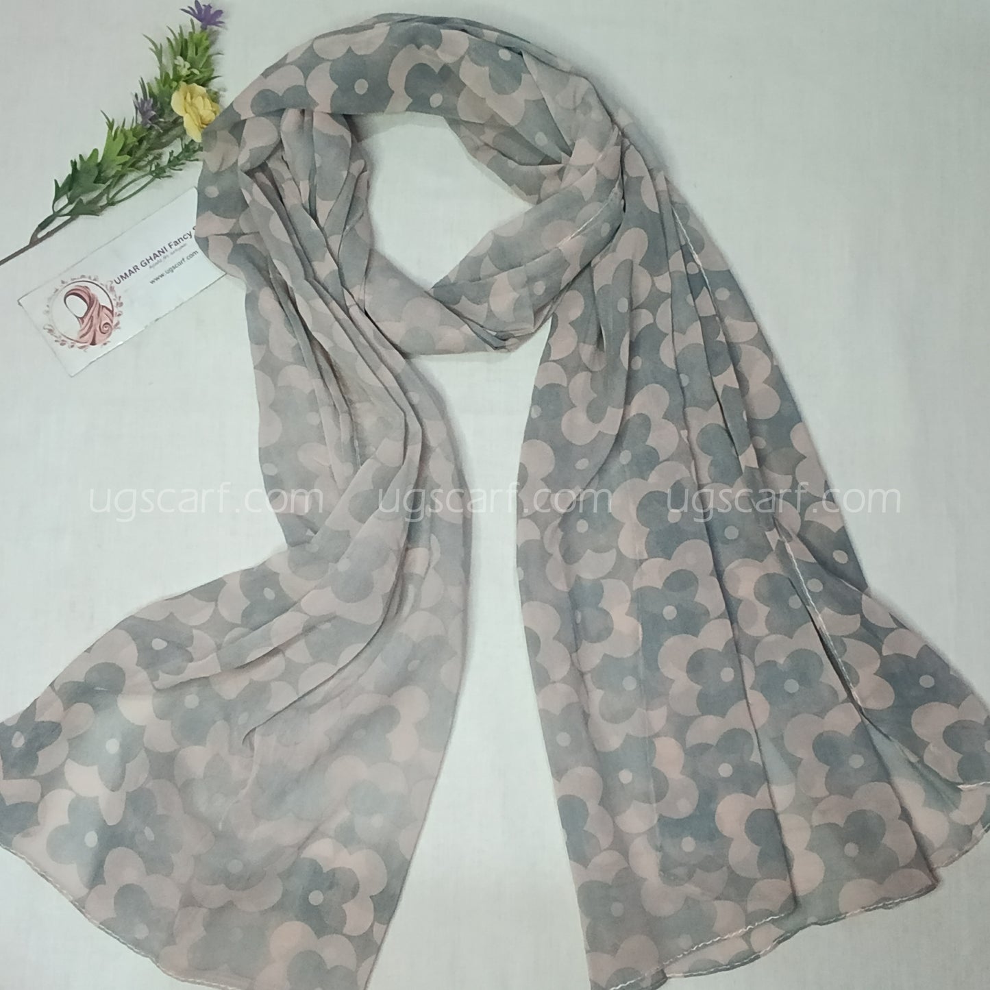 Imported Random Chiffon Printed Hijab Scarf