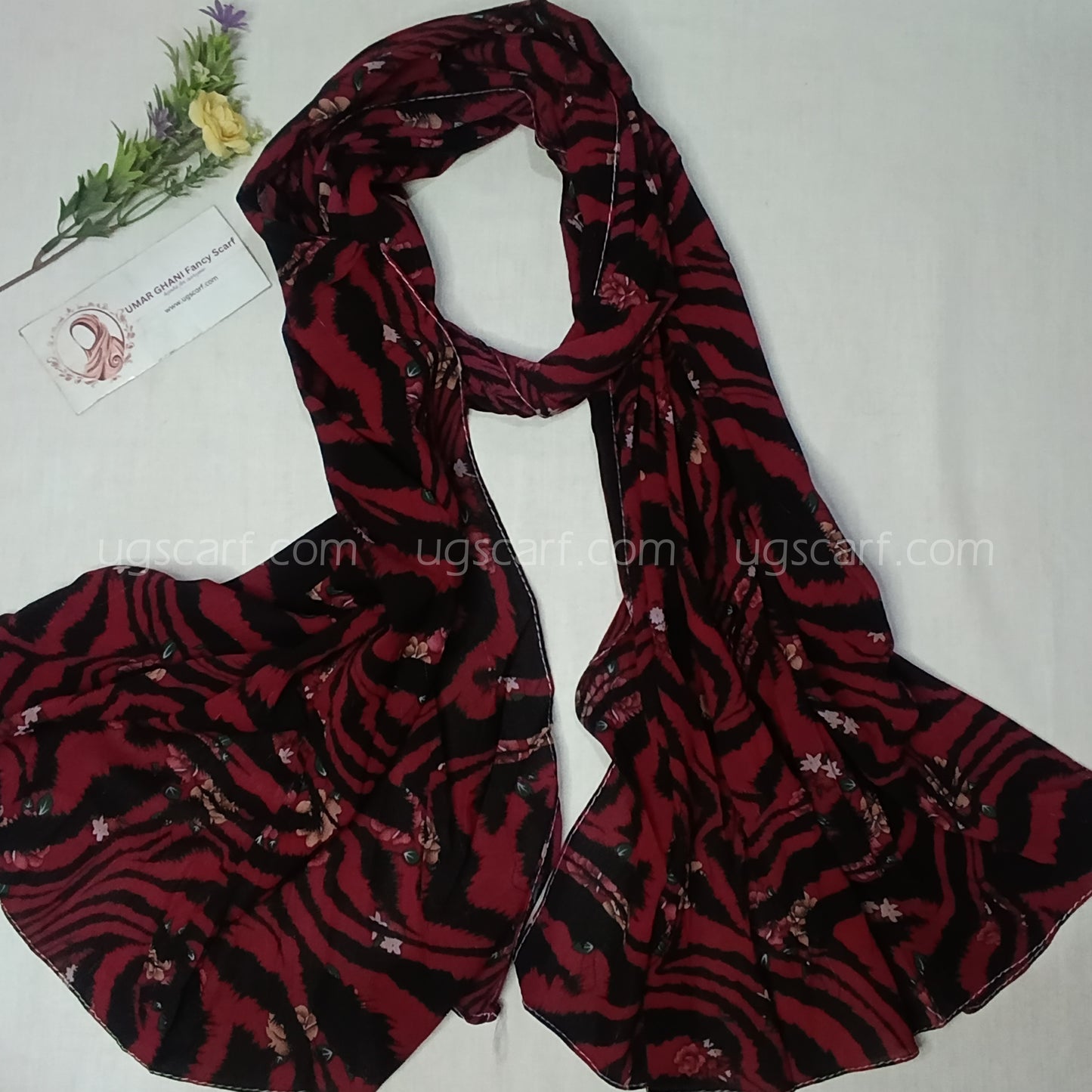 Imported Random Chiffon Printed Hijab Scarf
