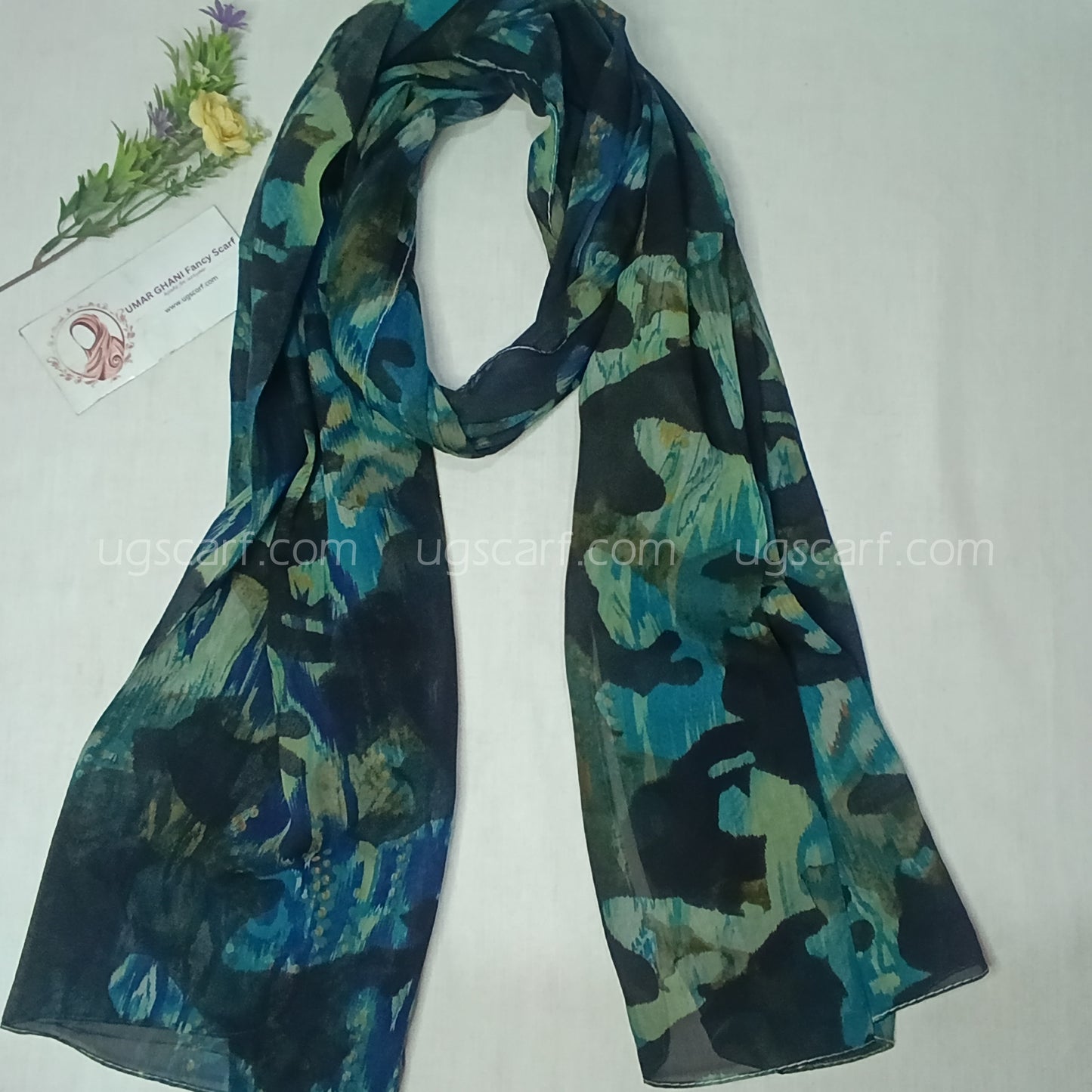 Imported Random Chiffon Printed Hijab Scarf