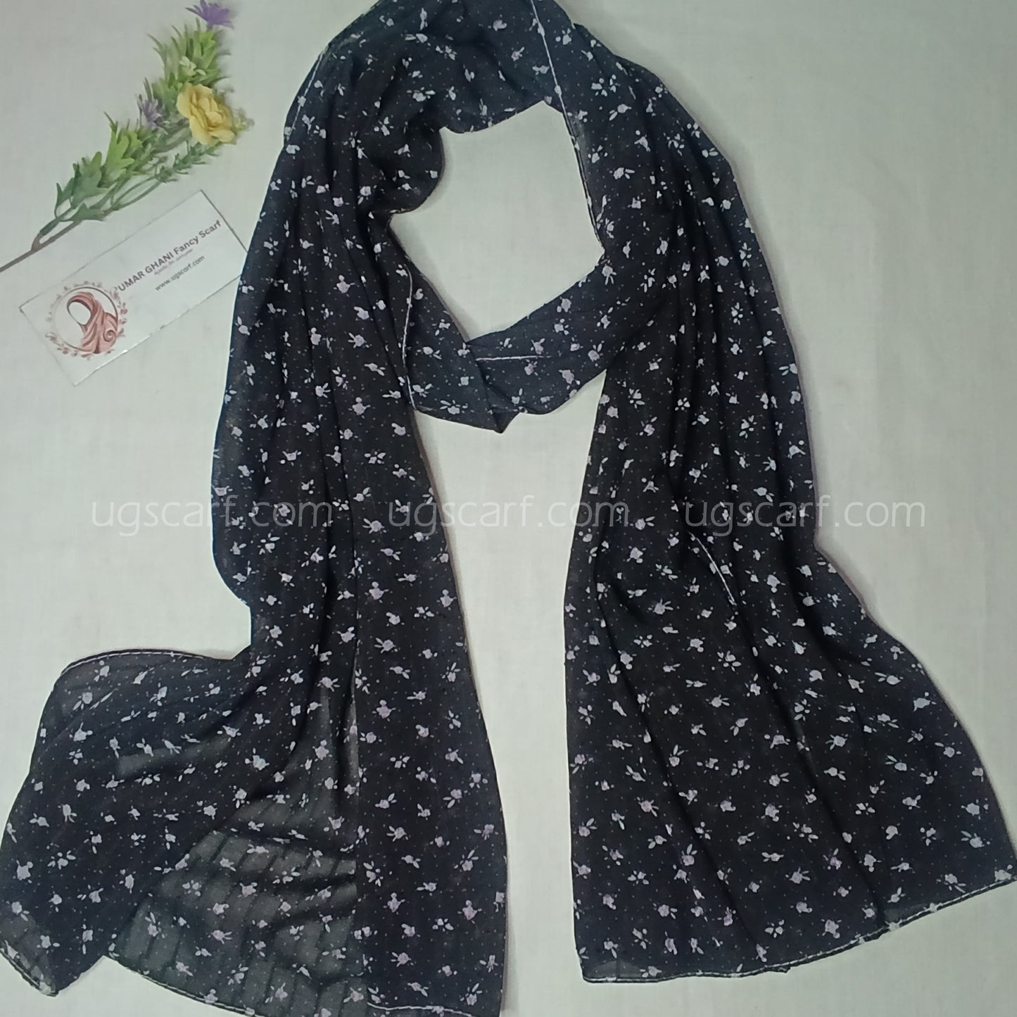 Imported Random Chiffon Printed Hijab Scarf