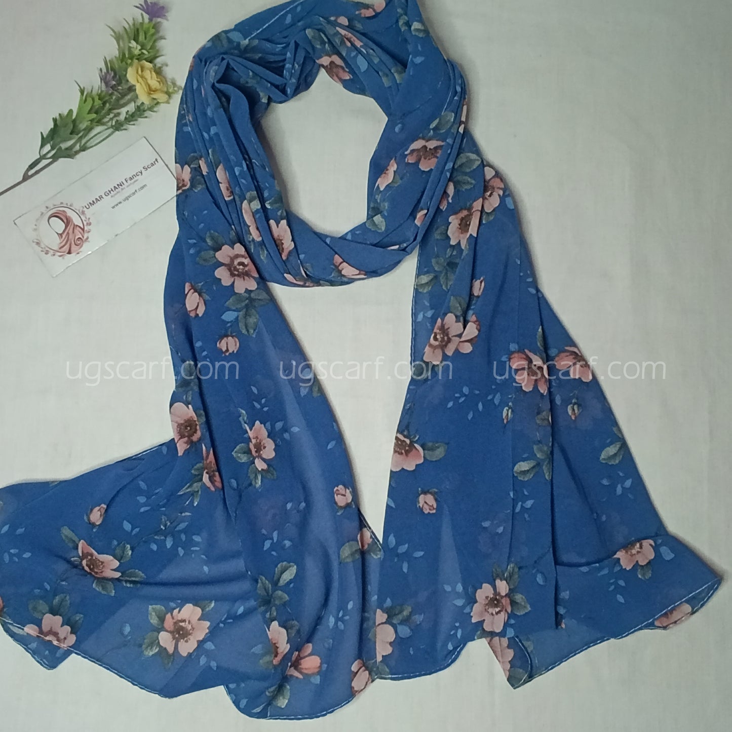 Imported Random Chiffon Printed Hijab Scarf
