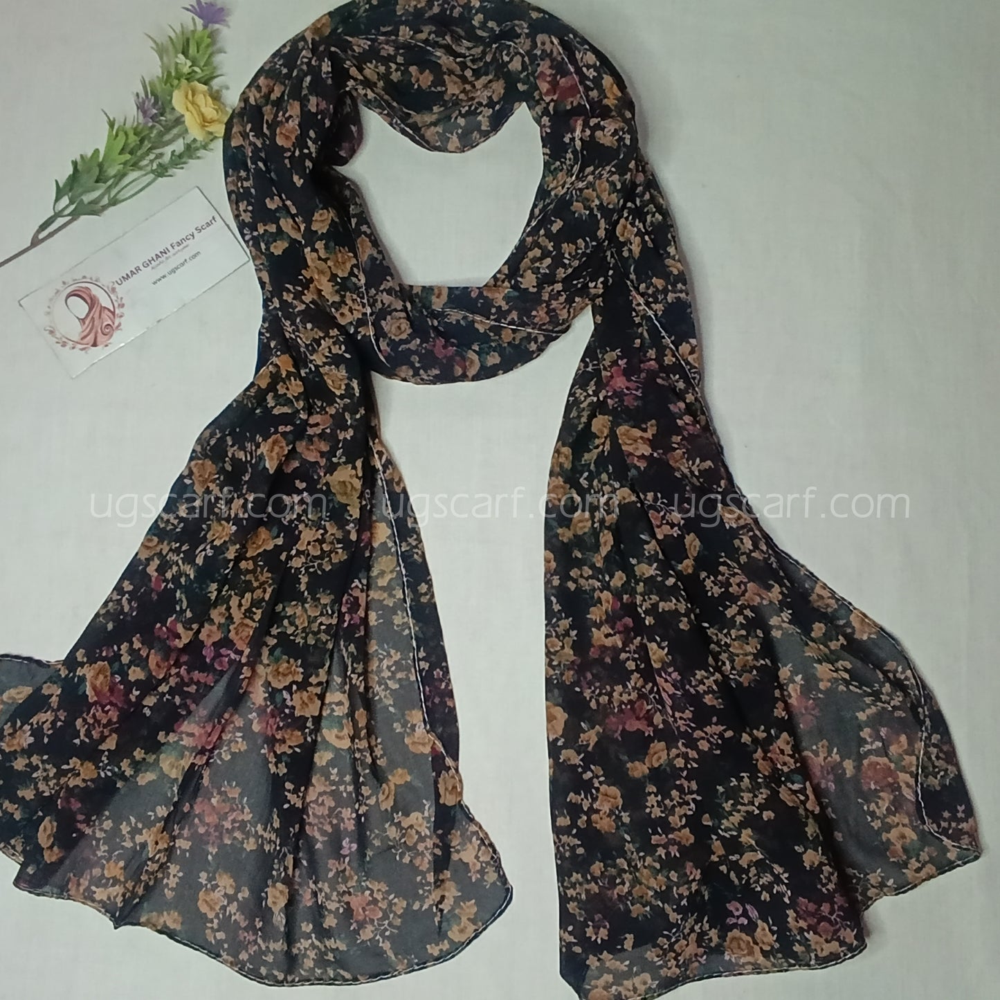 Imported Random Chiffon Printed Hijab Scarf
