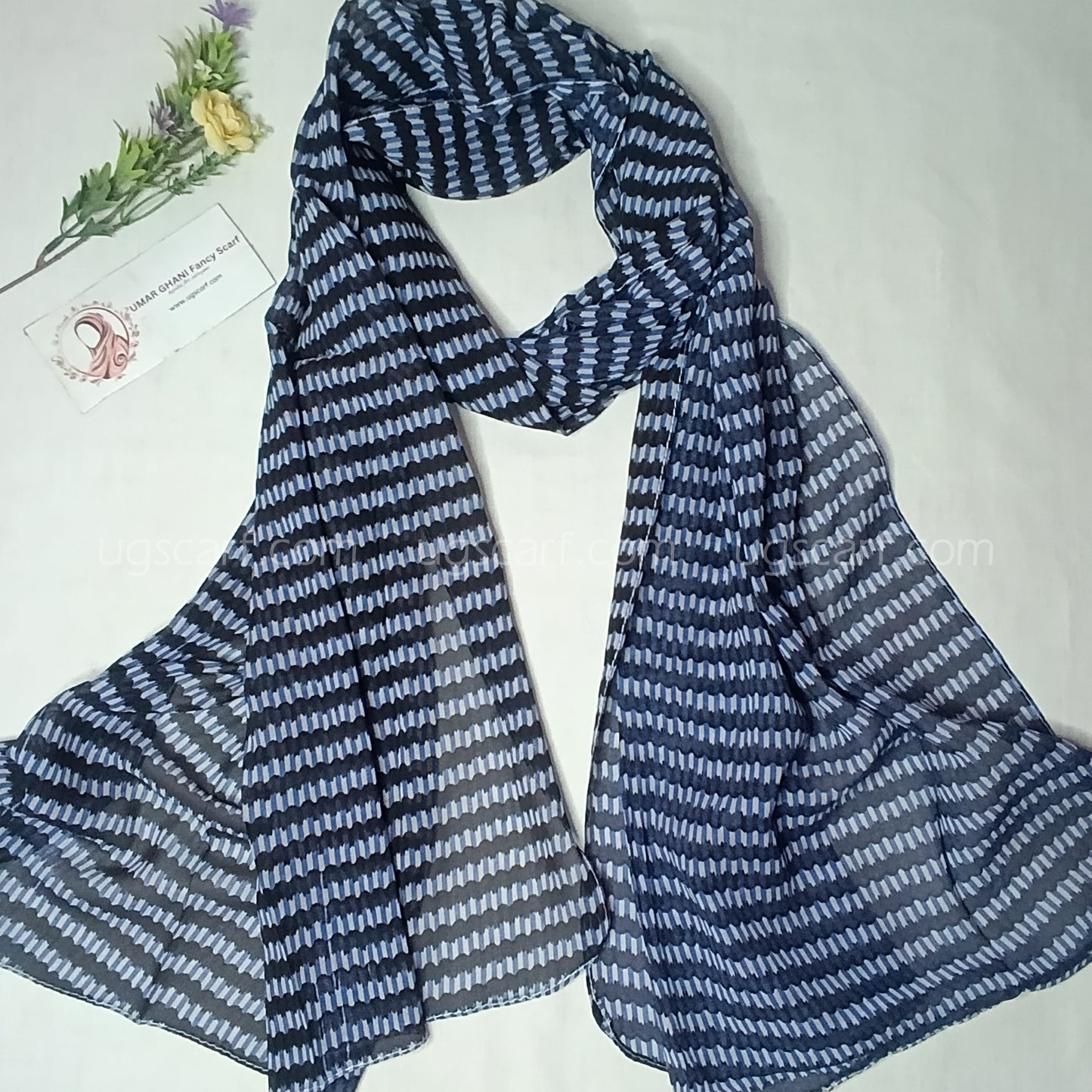 Imported Random Chiffon Printed Hijab Scarf