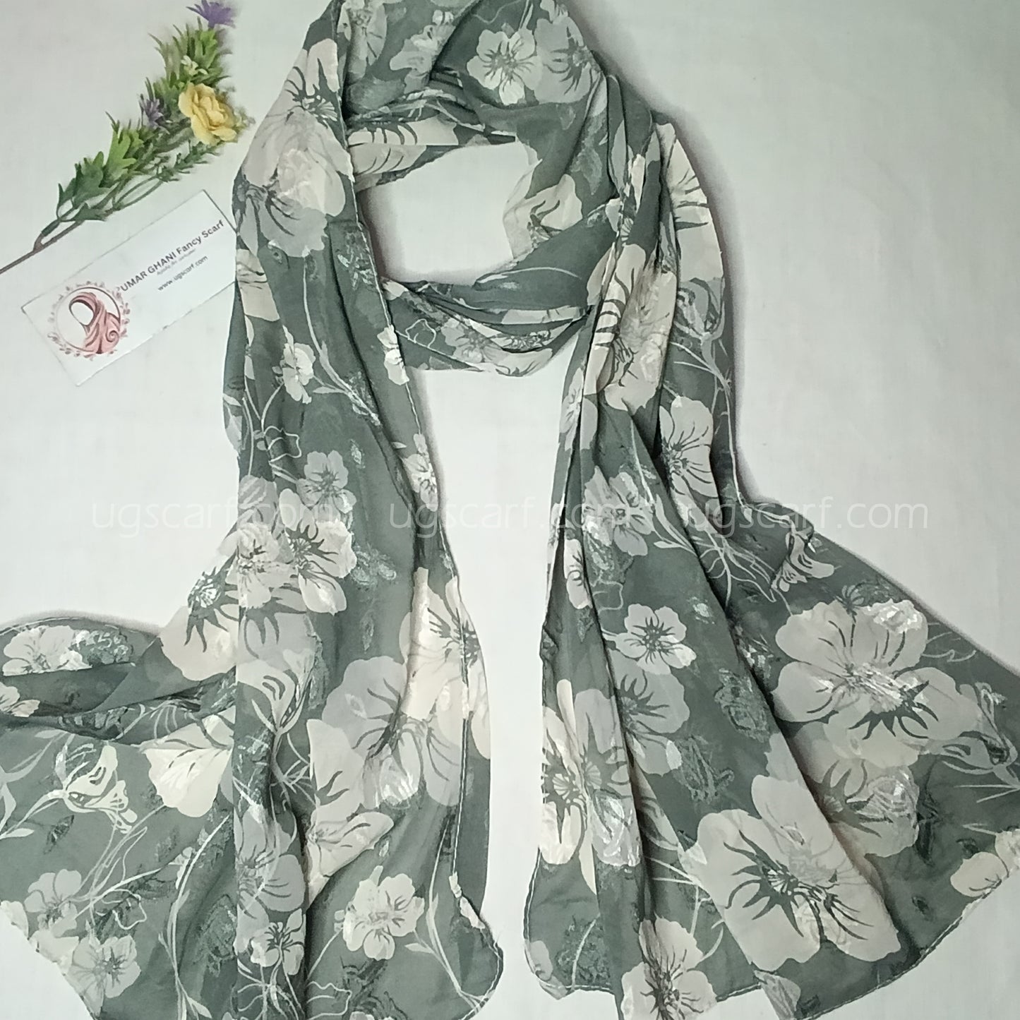 Imported Random Chiffon Printed Hijab Scarf
