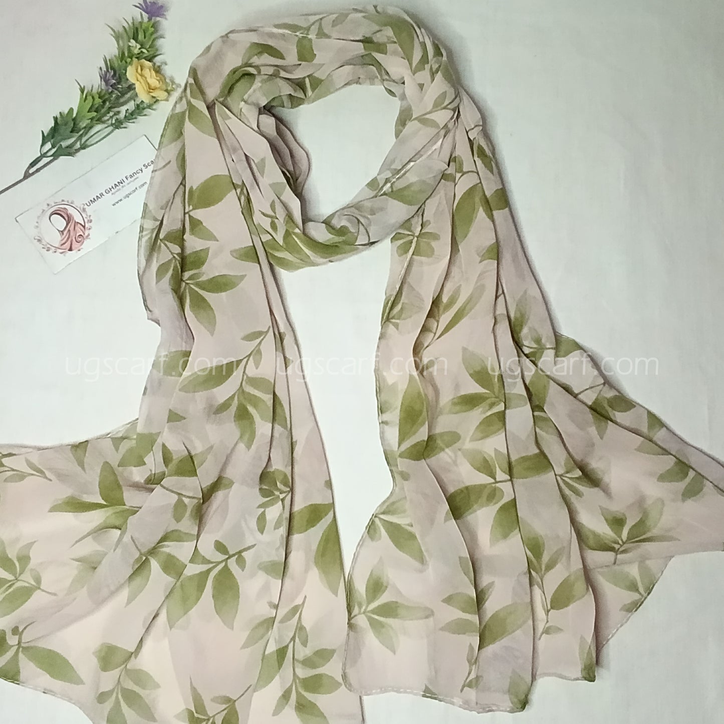 Imported Random Chiffon Printed Hijab Scarf
