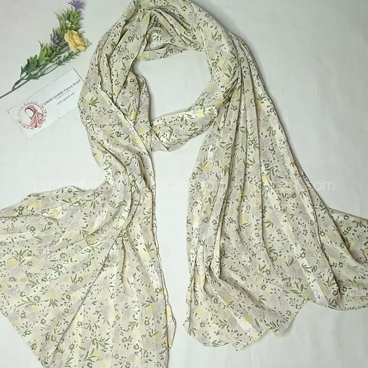 Imported Random Chiffon Printed Hijab Scarf