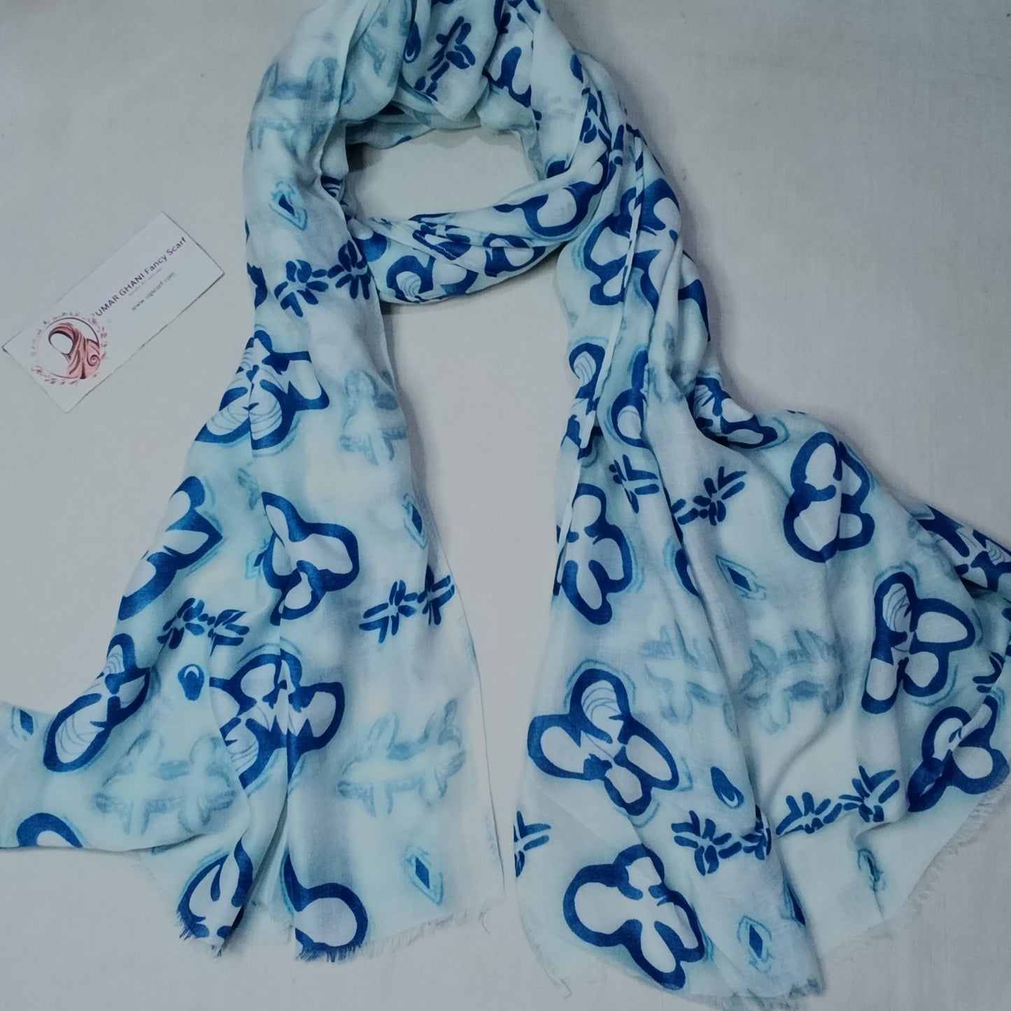 Imported Soft Printed Lawn Hijab Scarf