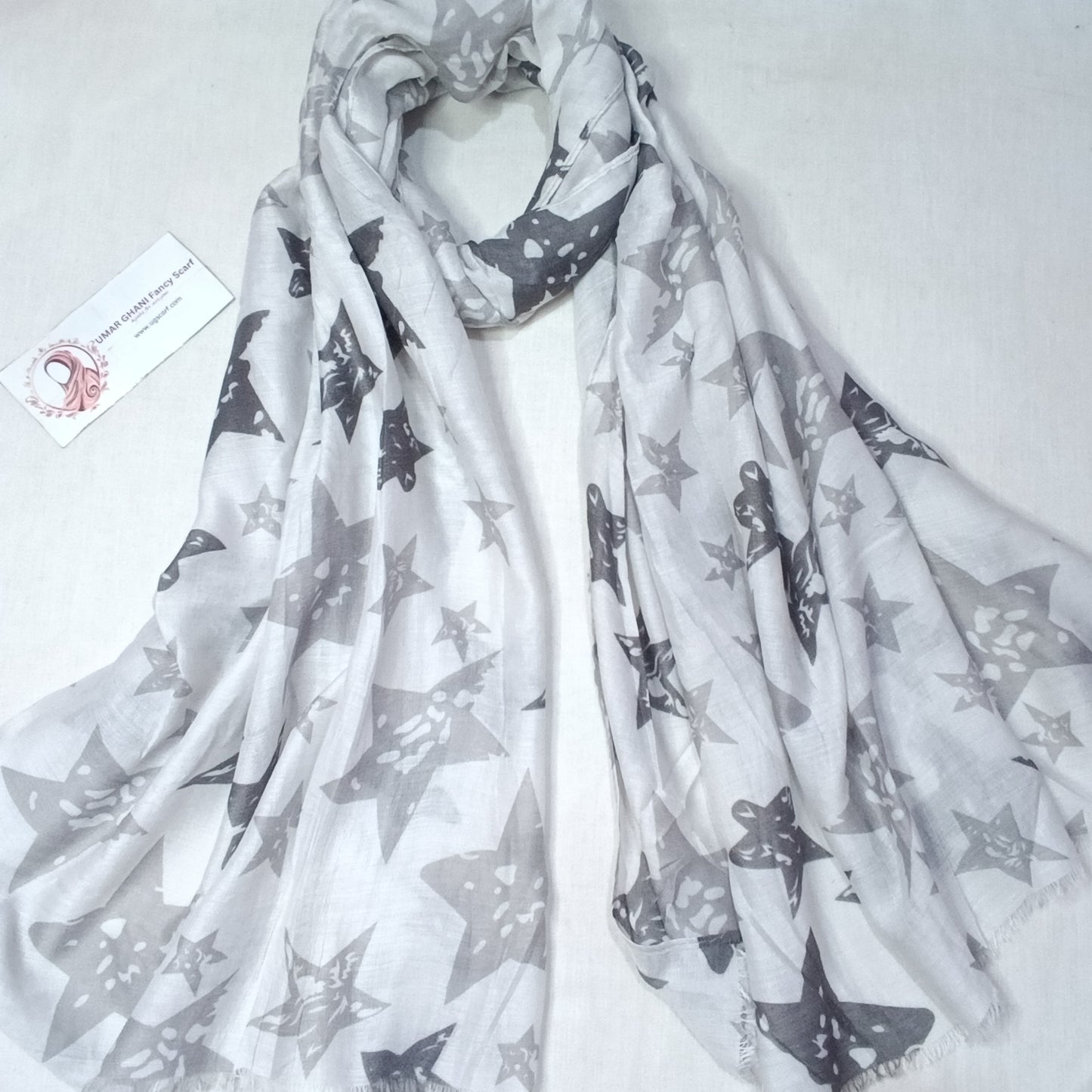 Imported Soft Printed Lawn Hijab Scarf