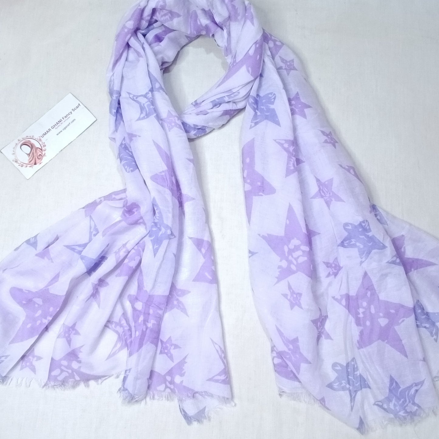 Imported Soft Printed Lawn Hijab Scarf