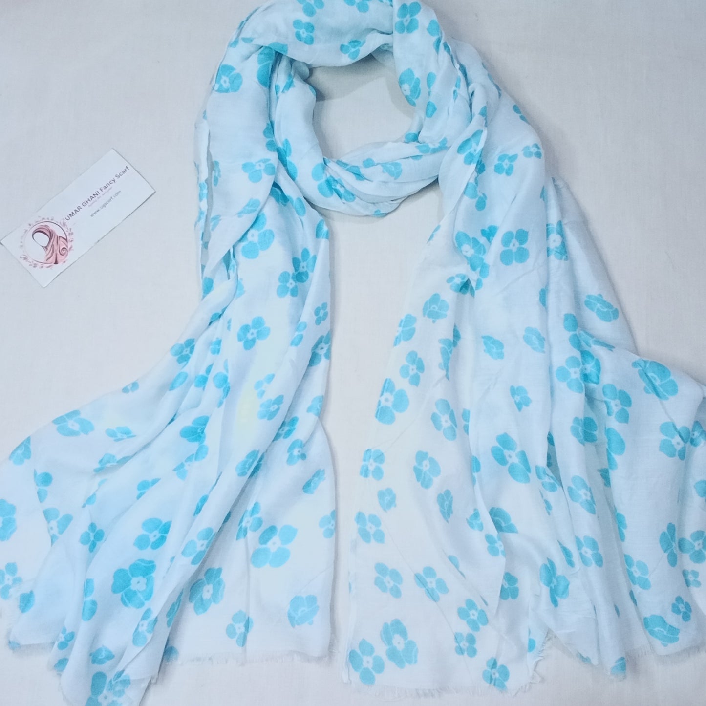 Imported Soft Printed Lawn Hijab Scarf