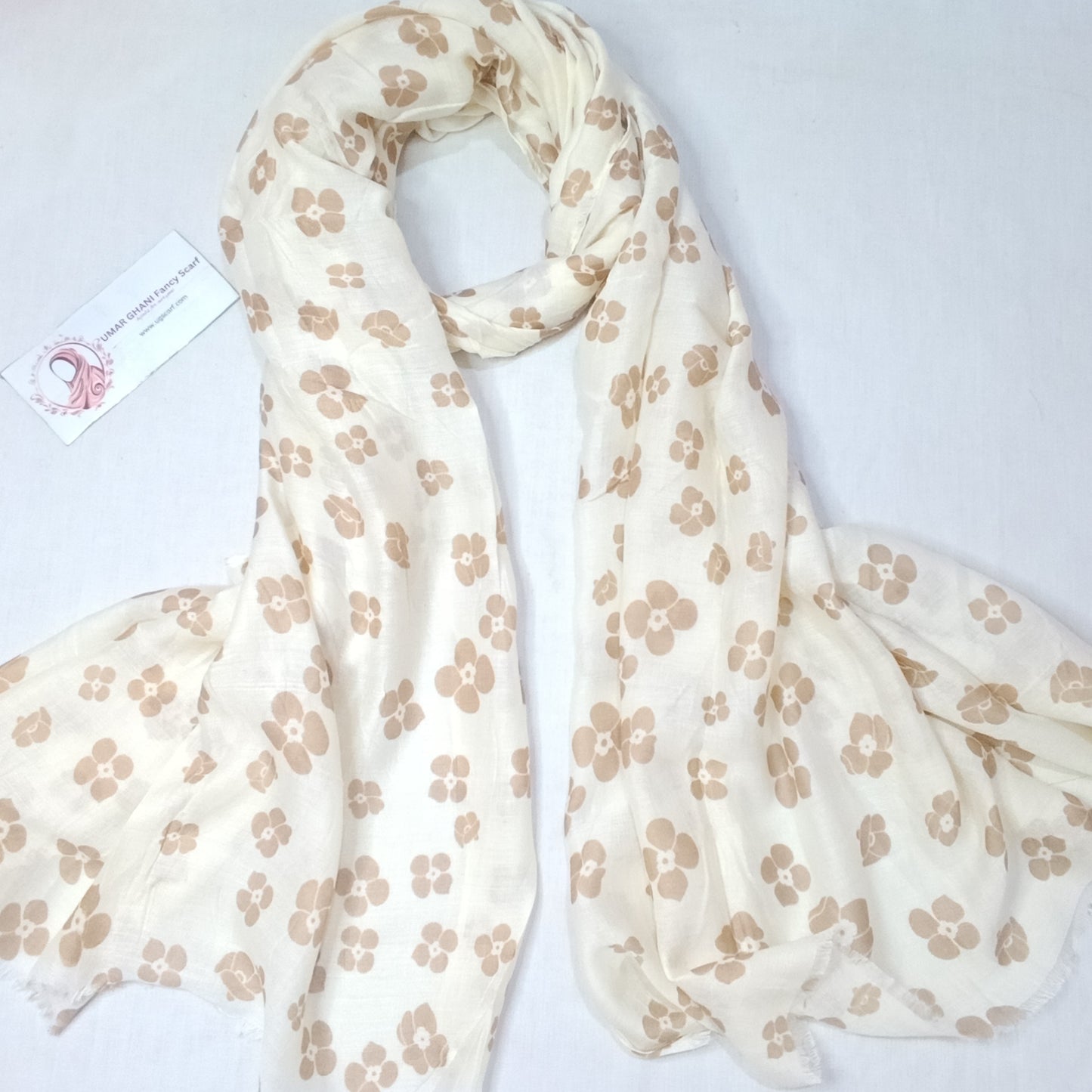 Imported Soft Printed Lawn Hijab Scarf