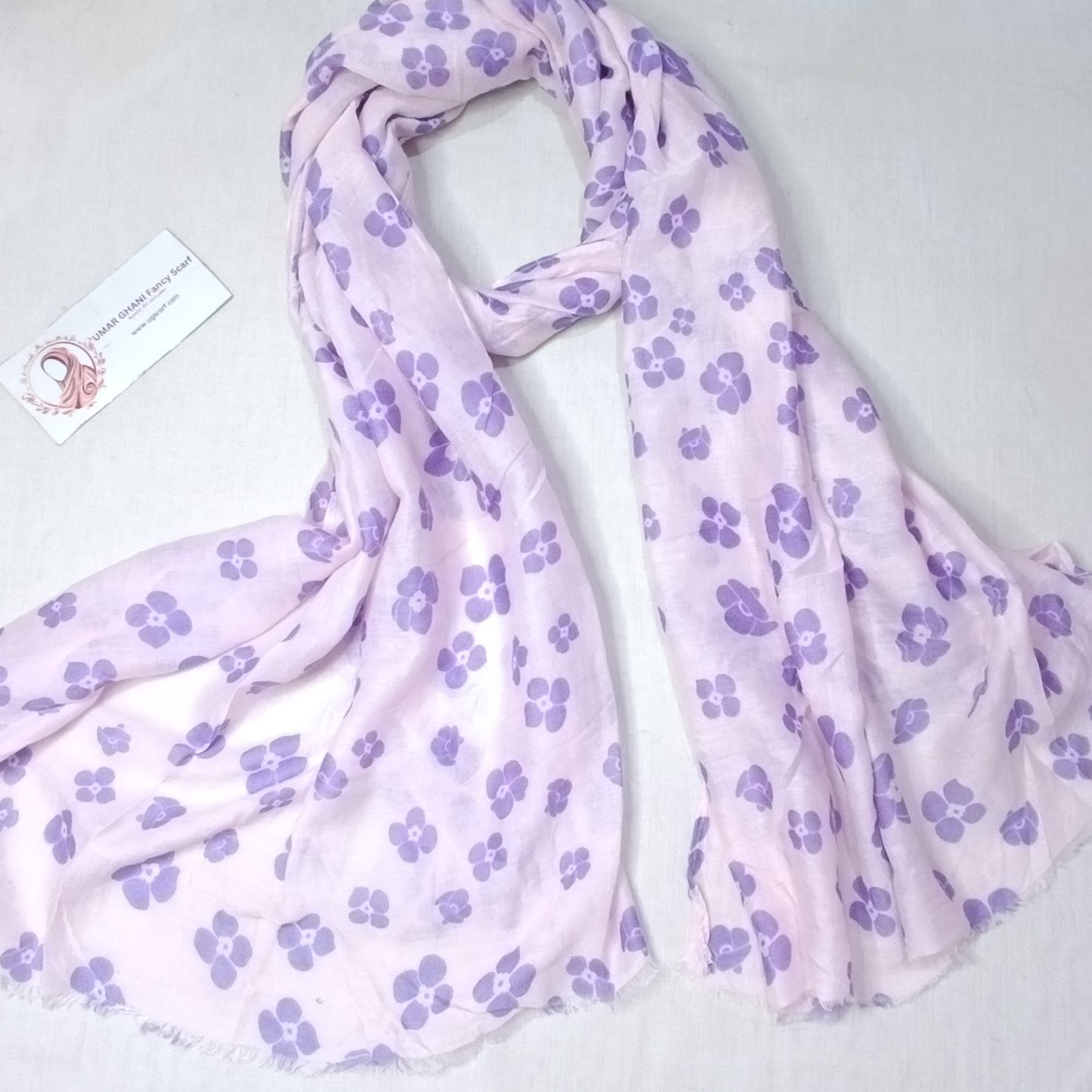 Imported Soft Printed Lawn Hijab Scarf