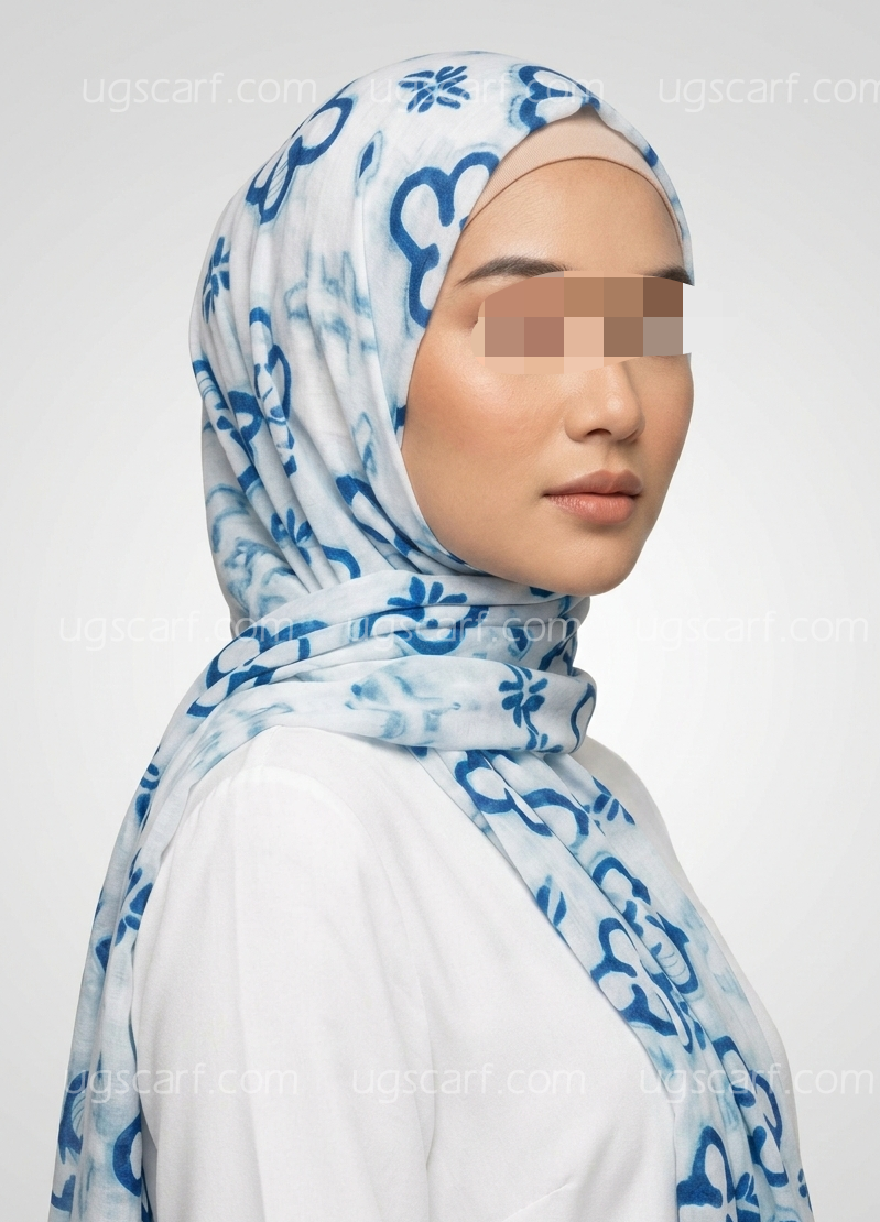 Imported Soft Printed Lawn Hijab Scarf