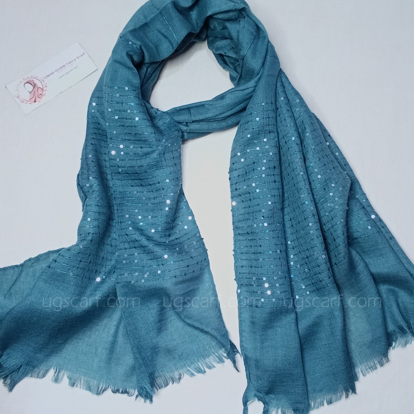 Imported Lawn Sitarah (Sequence) Hijab Scarf