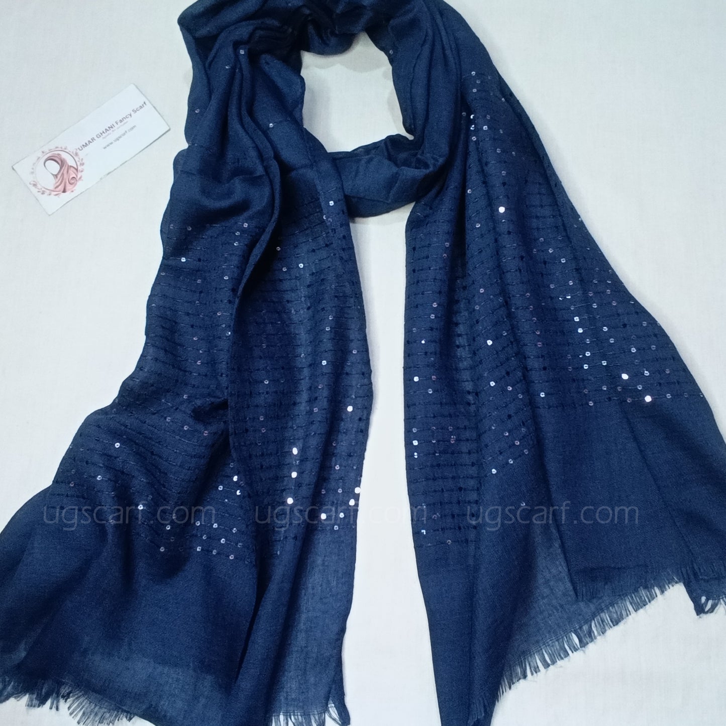 Imported Lawn Sitarah (Sequence) Hijab Scarf