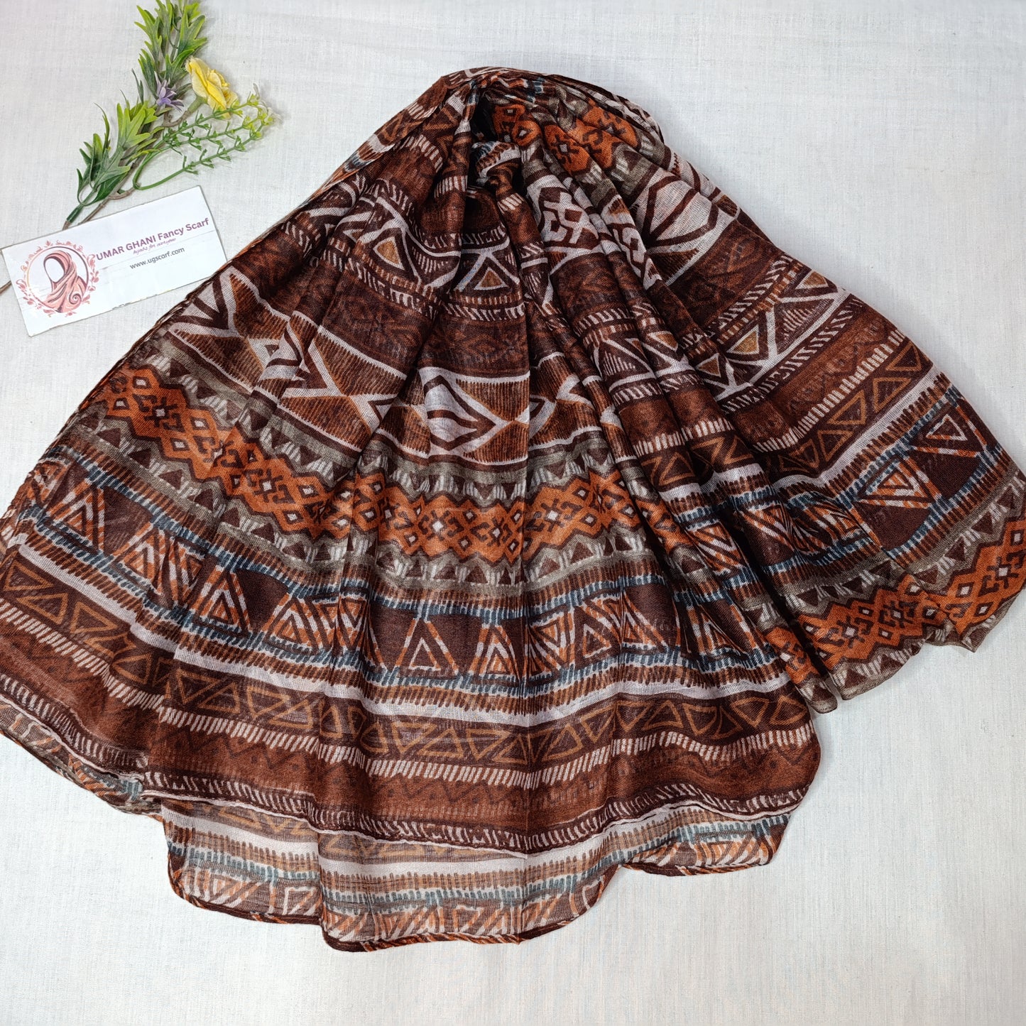 Imported Random Lawn Print Hijab Scarf
