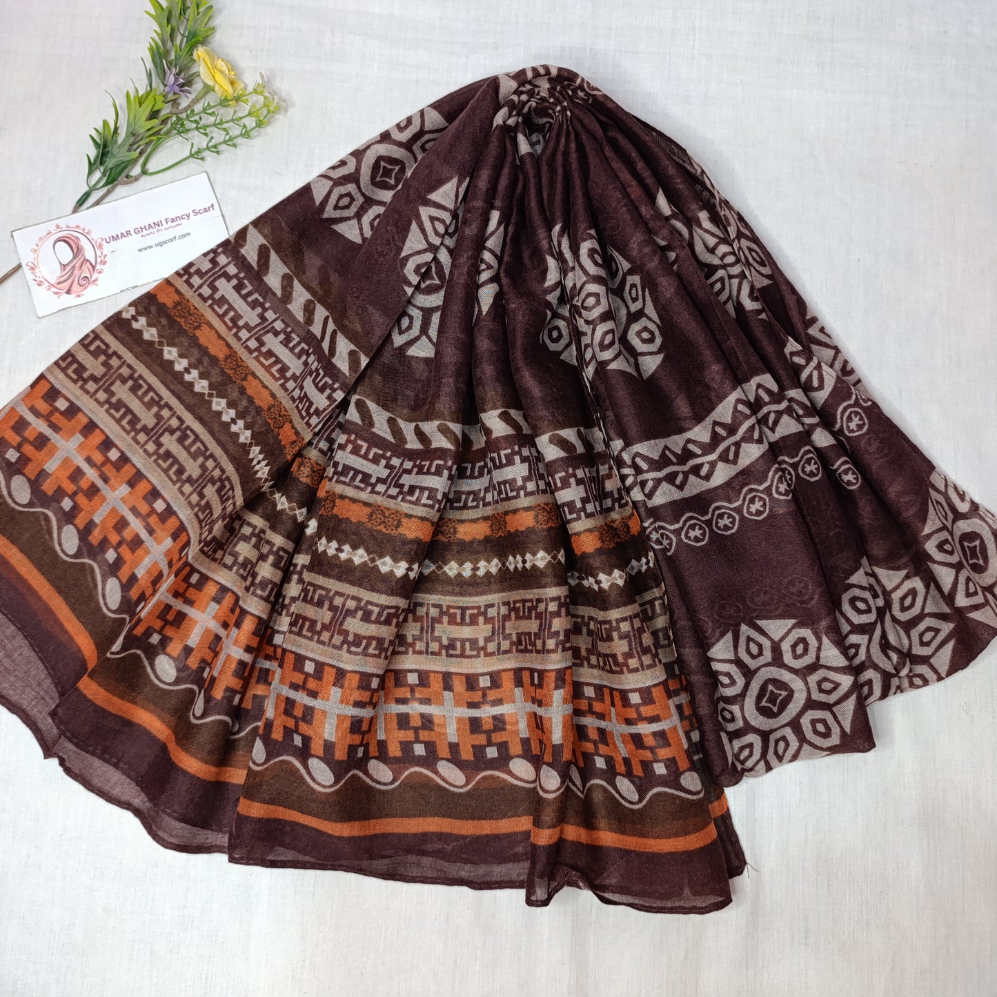 Imported Random Lawn Print Hijab Scarf