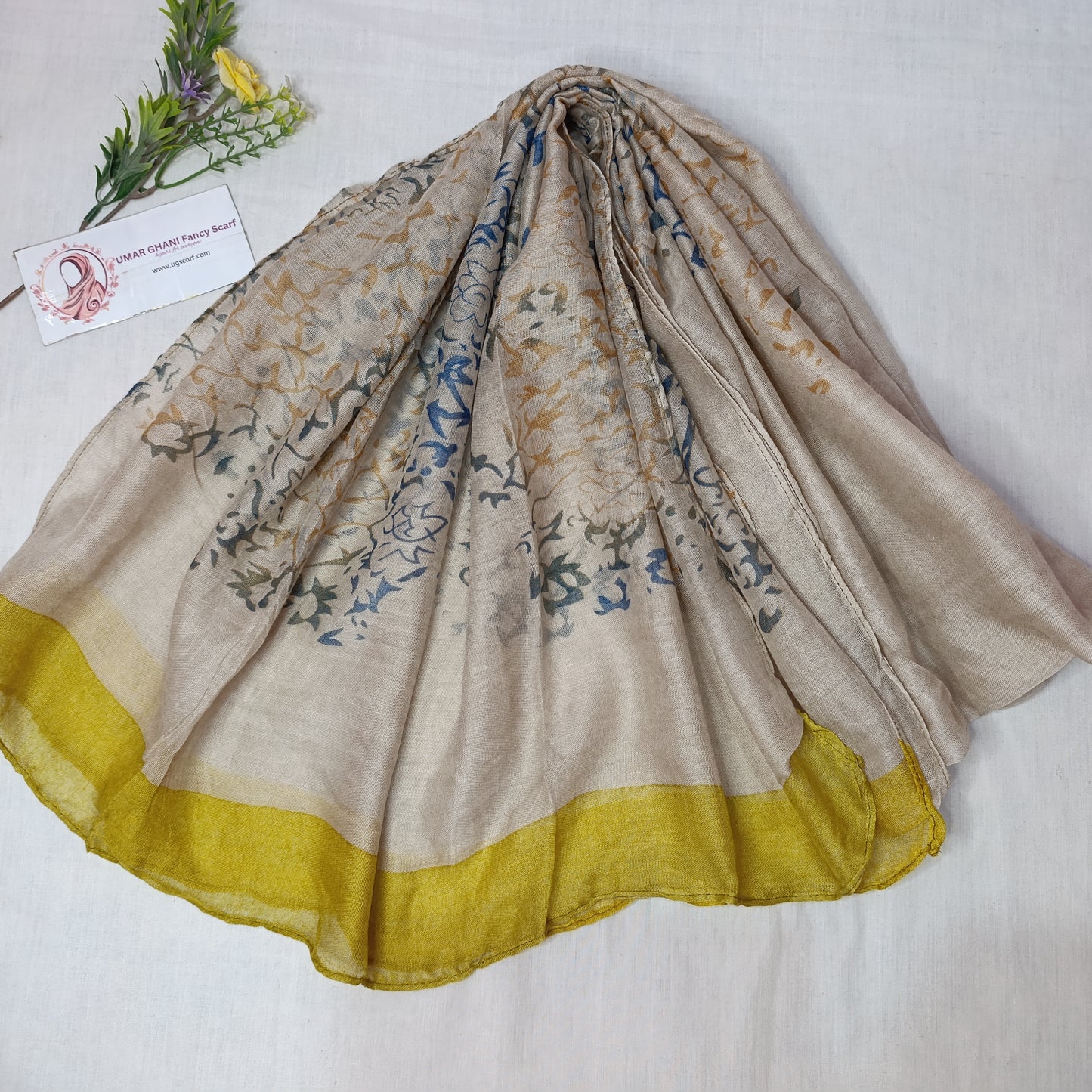 Imported Random Lawn Print Hijab Scarf