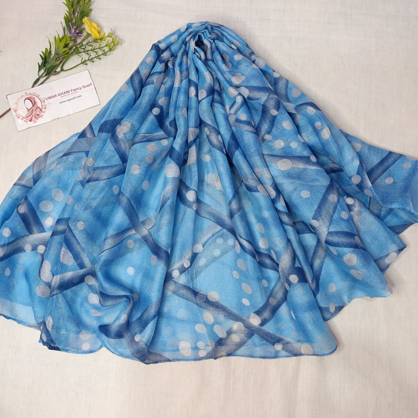 Imported Random Lawn Print Hijab Scarf
