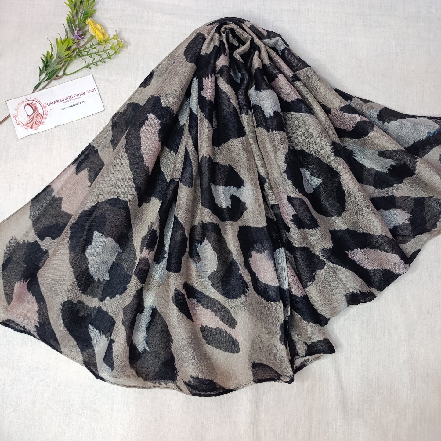 Imported Random Lawn Print Hijab Scarf