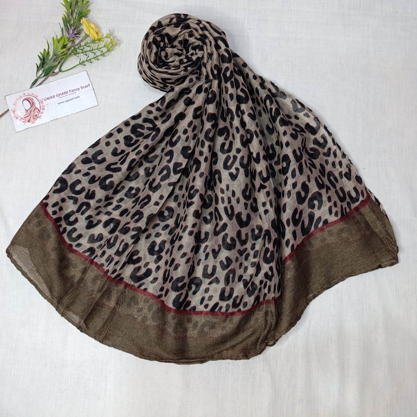 Imported Random Lawn Print Hijab Scarf