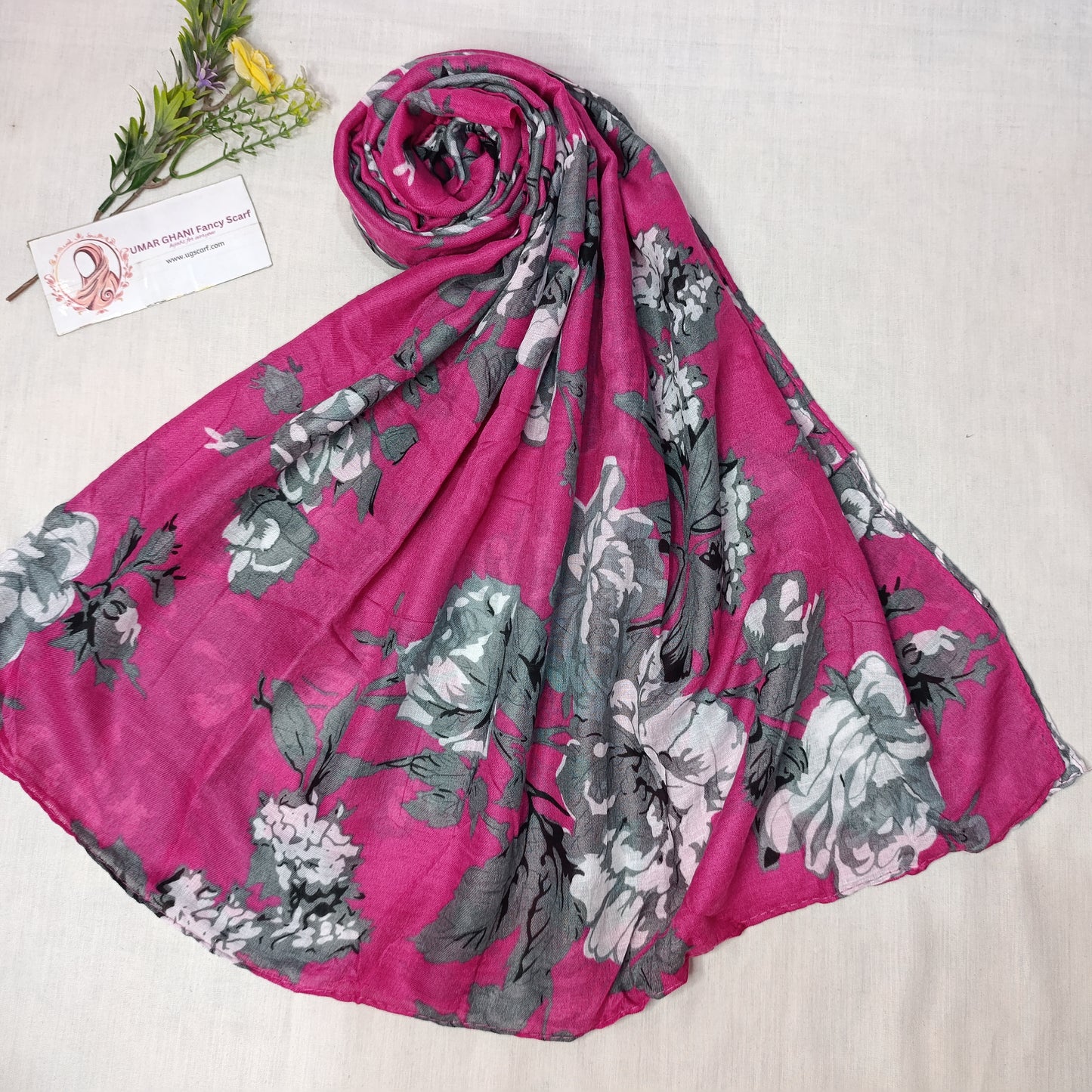 Imported Random Lawn Print Hijab Scarf