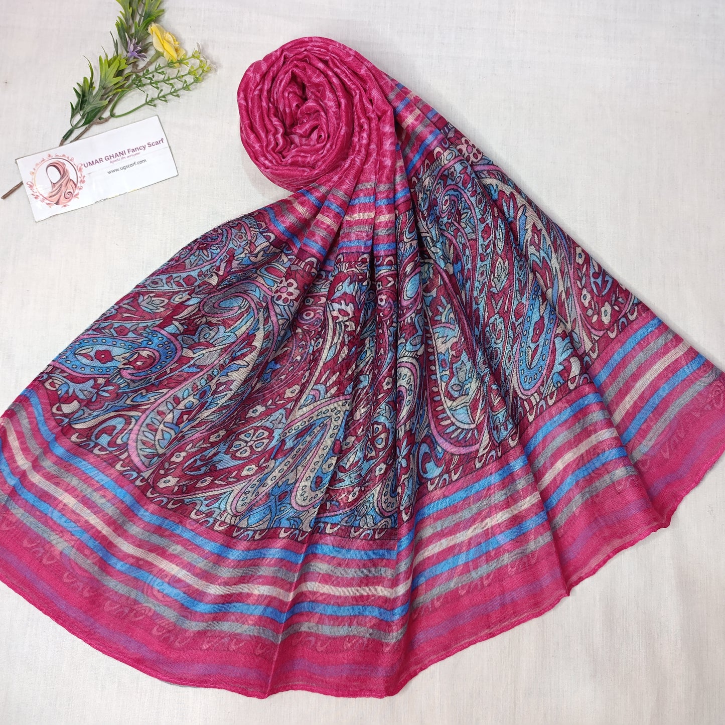 Imported Random Lawn Print Hijab Scarf