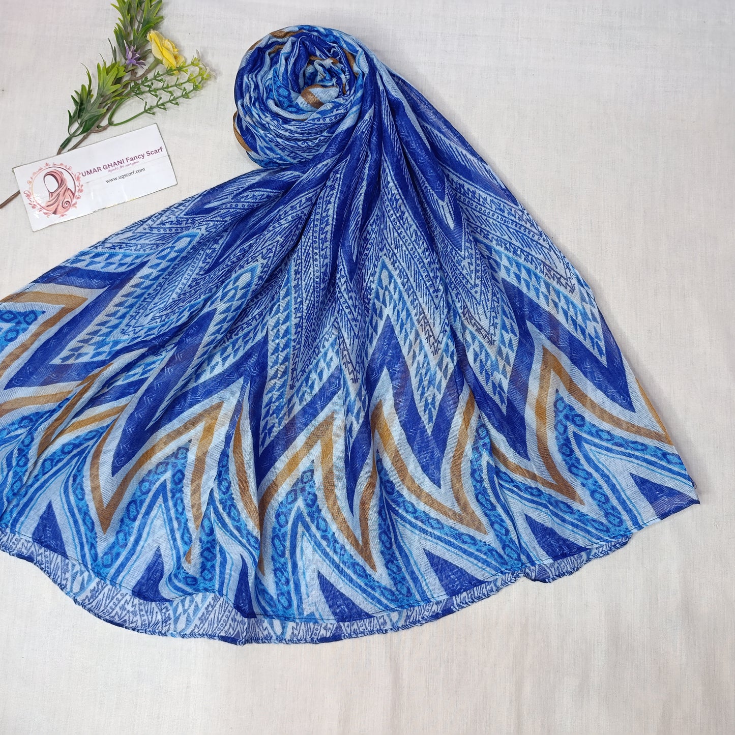 Imported Random Lawn Print Hijab Scarf