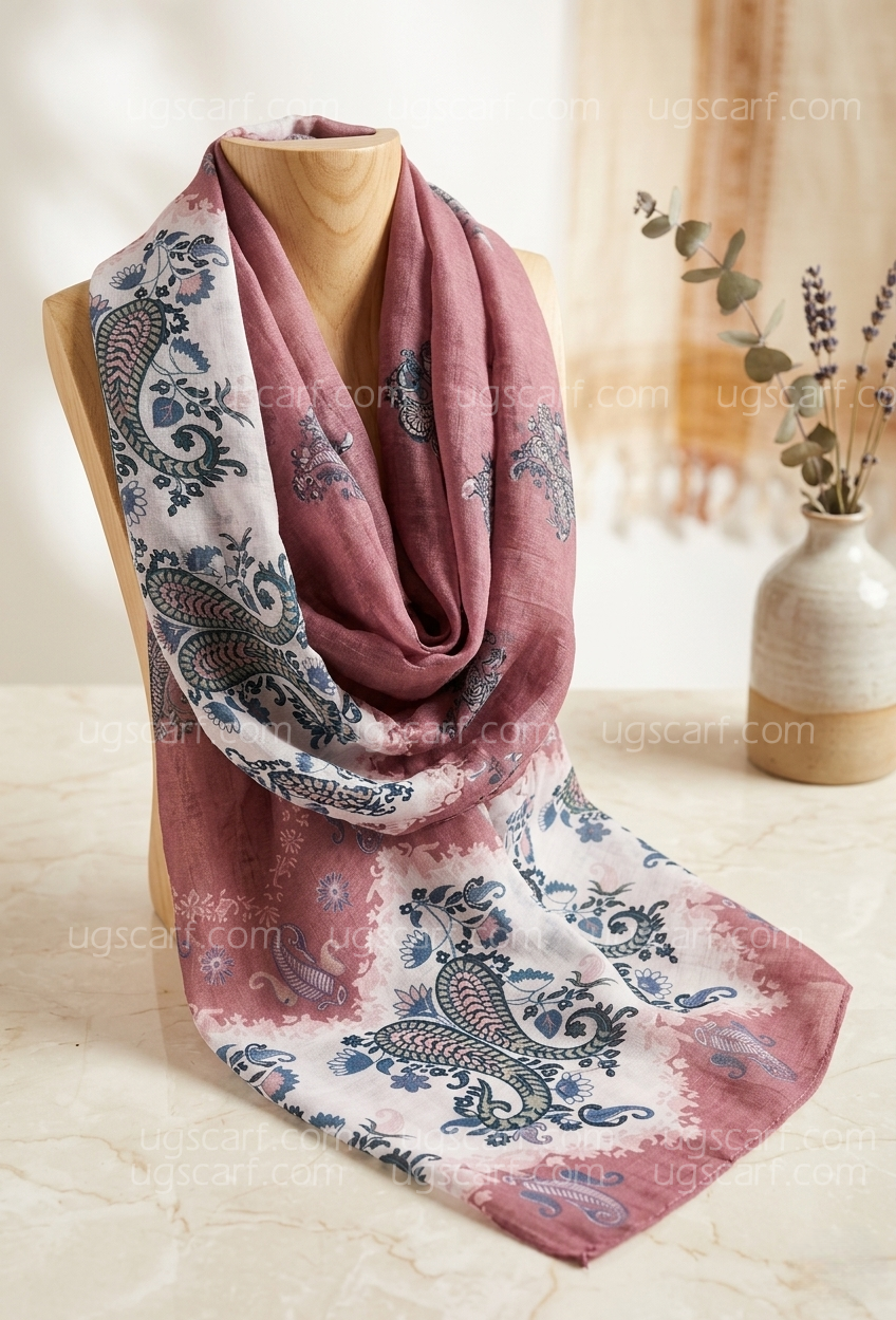 Premium Printed Lawn Scarf & Stole Collection - Elegant Everyday Hijabs