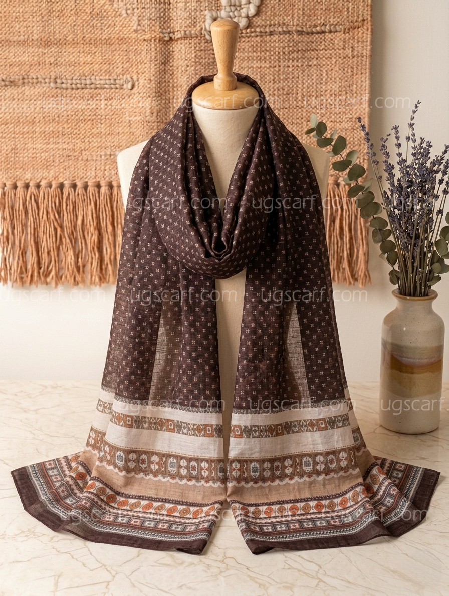 Premium Printed Lawn Scarf & Stole Collection - Elegant Everyday Hijabs