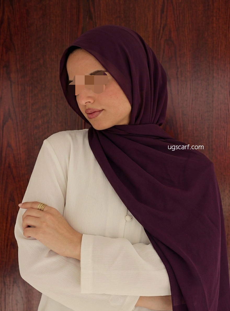 Premium Georgette Chiffon Scarf | Lightweight Everyday Hijab