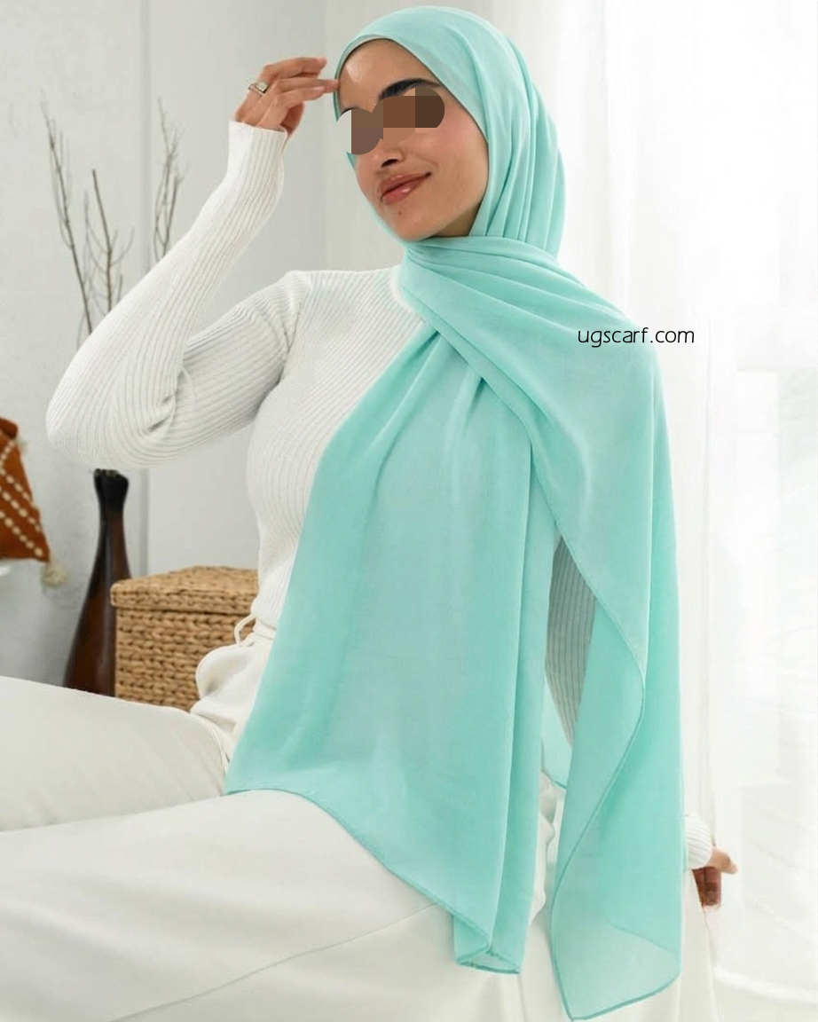Premium Georgette Chiffon Scarf | Lightweight Everyday Hijab