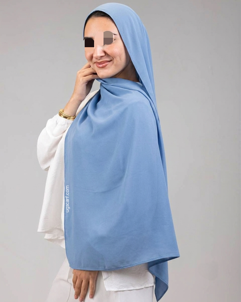 Premium Georgette Chiffon Scarf | Lightweight Everyday Hijab