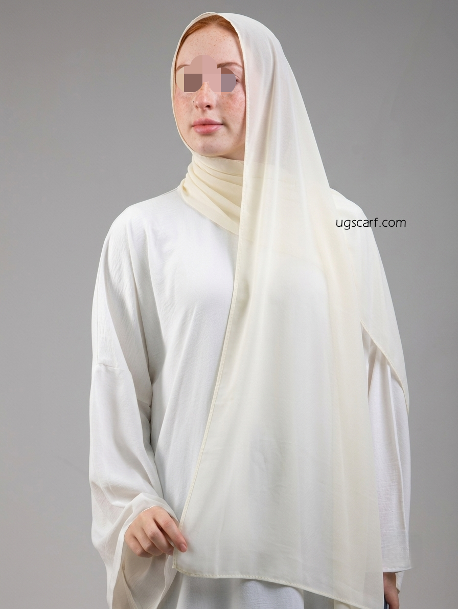 Premium Georgette Chiffon Scarf | Lightweight Everyday Hijab