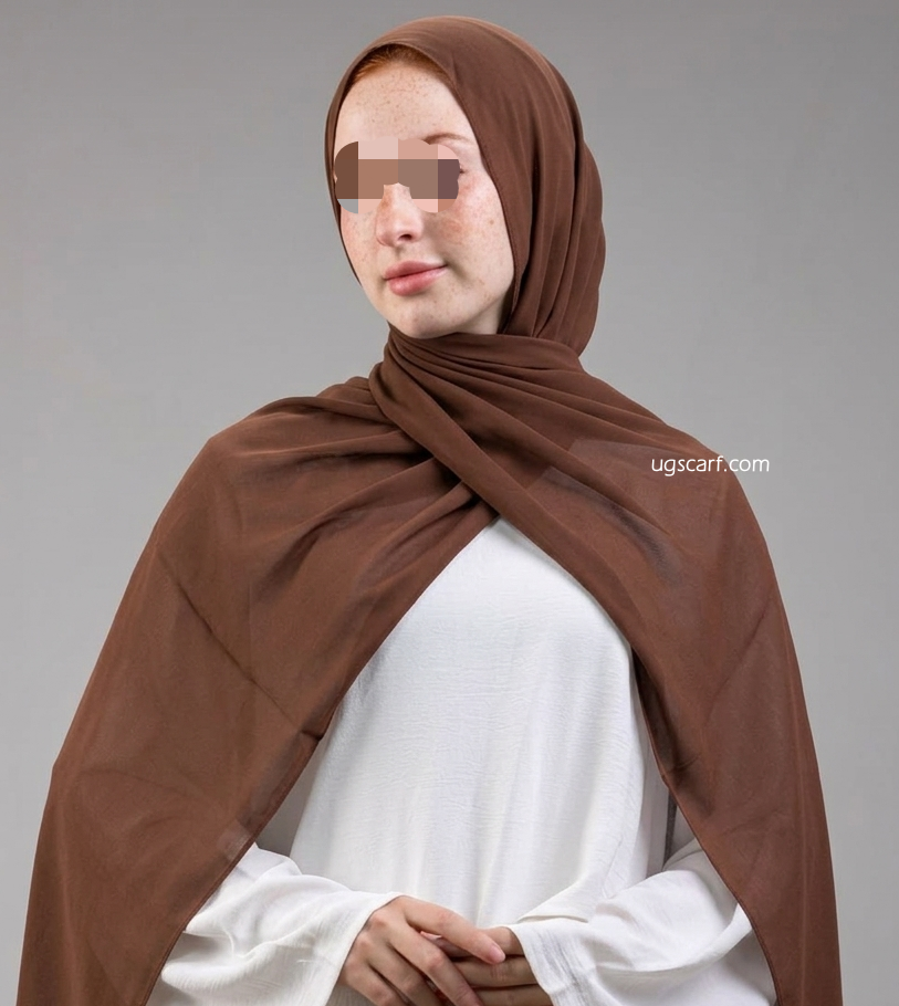 Premium Georgette Chiffon Scarf | Lightweight Everyday Hijab