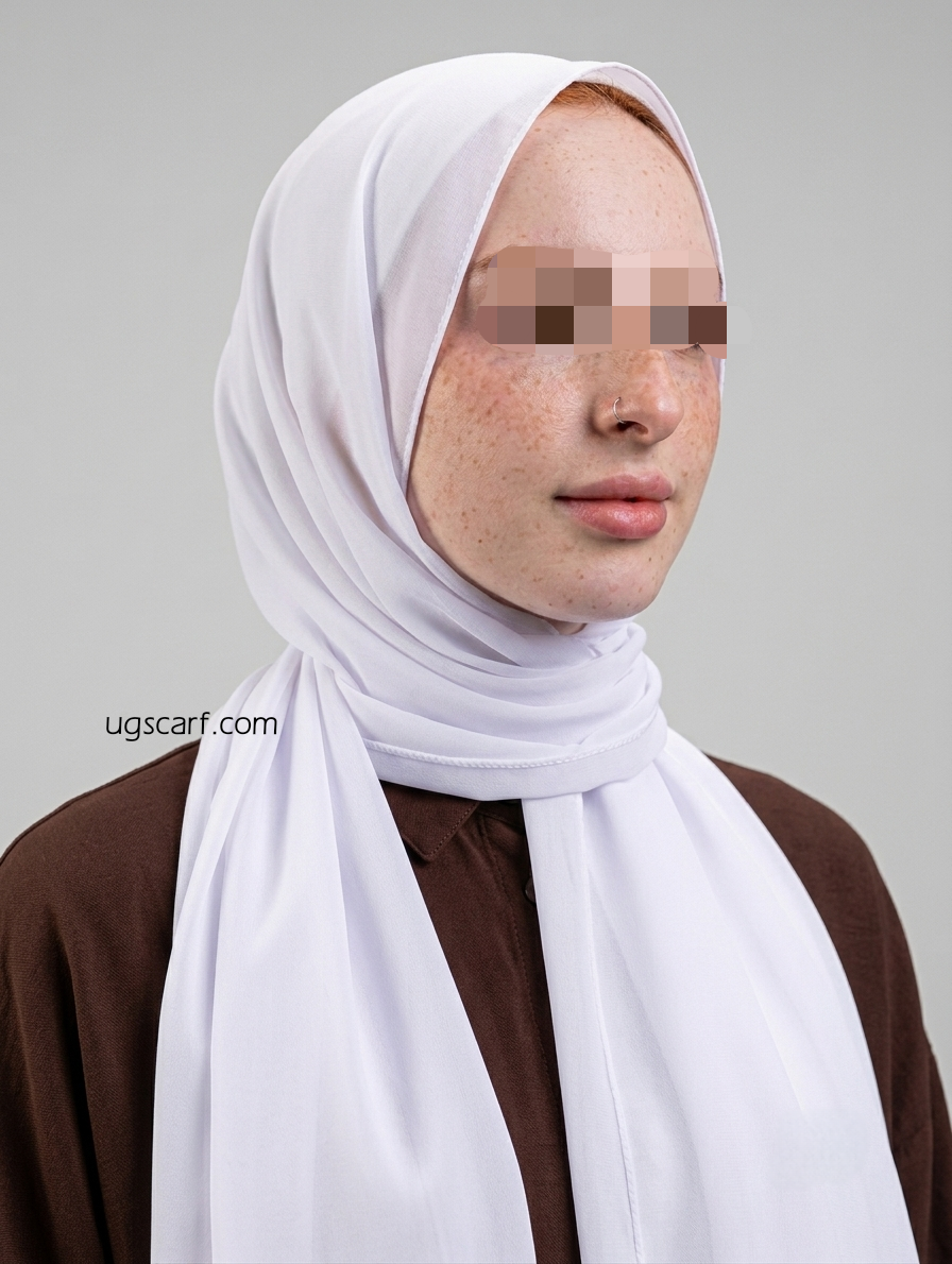 Premium Georgette Chiffon Scarf | Lightweight Everyday Hijab