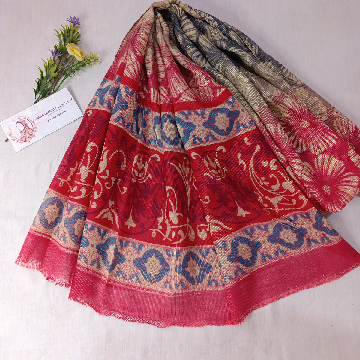 Premium Printed Lawn Scarf & Stole Collection - Elegant Everyday Hijabs