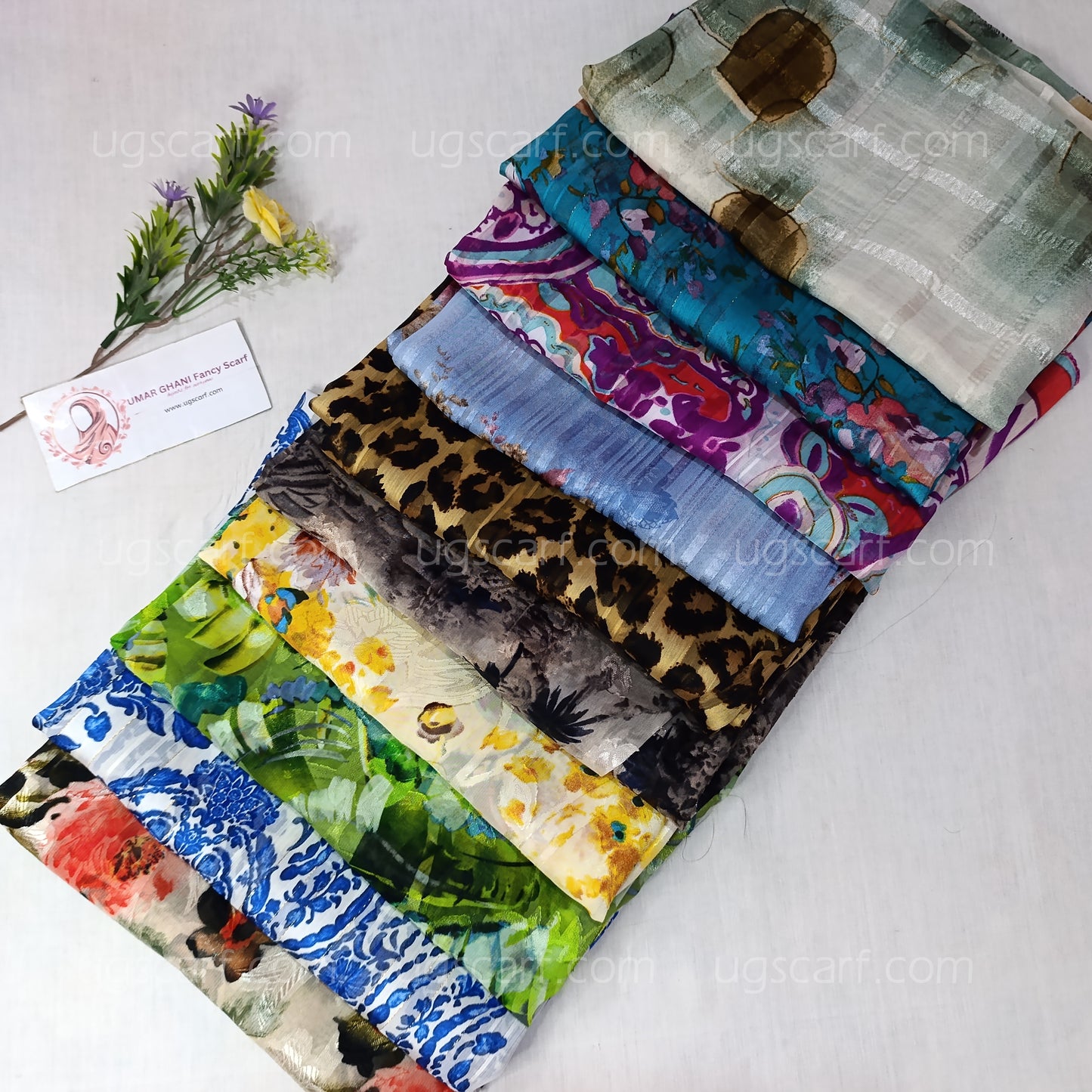 Premium Digital Print Chiffon Scarf