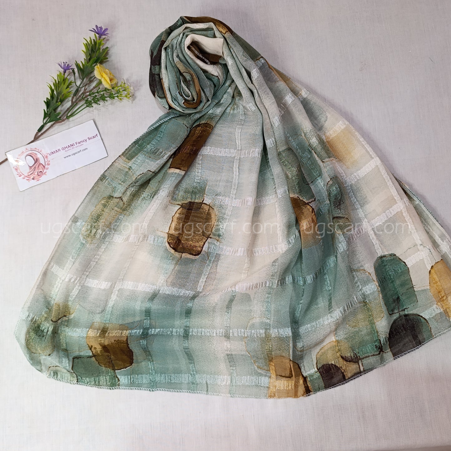 Premium Digital Print Chiffon Scarf