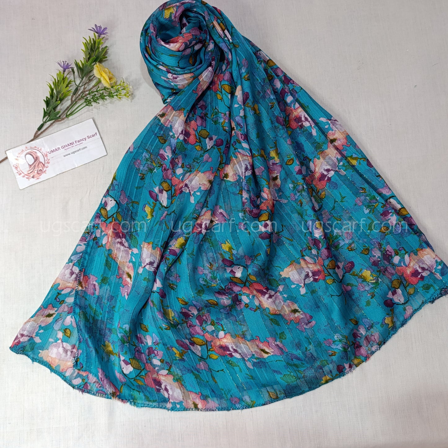 Premium Digital Print Chiffon Scarf