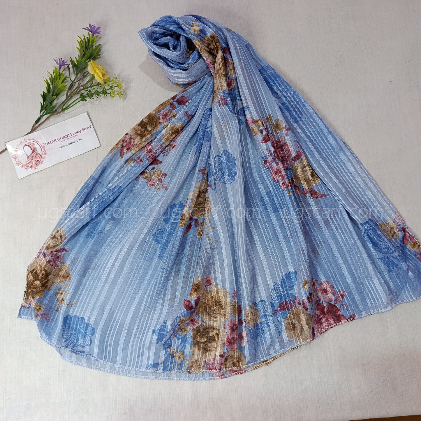 Premium Digital Print Chiffon Scarf