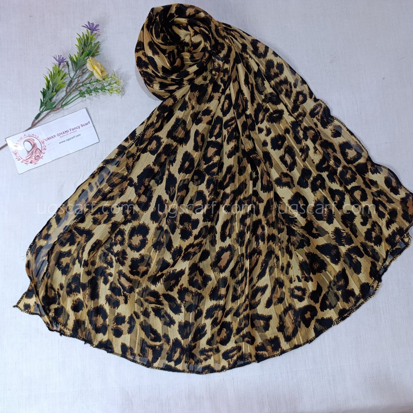Premium Digital Print Chiffon Scarf