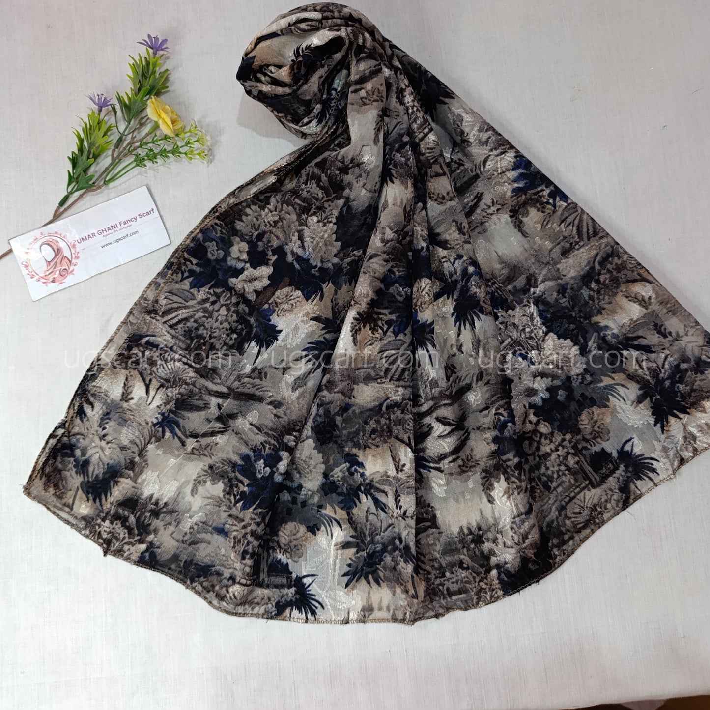 Premium Digital Print Chiffon Scarf