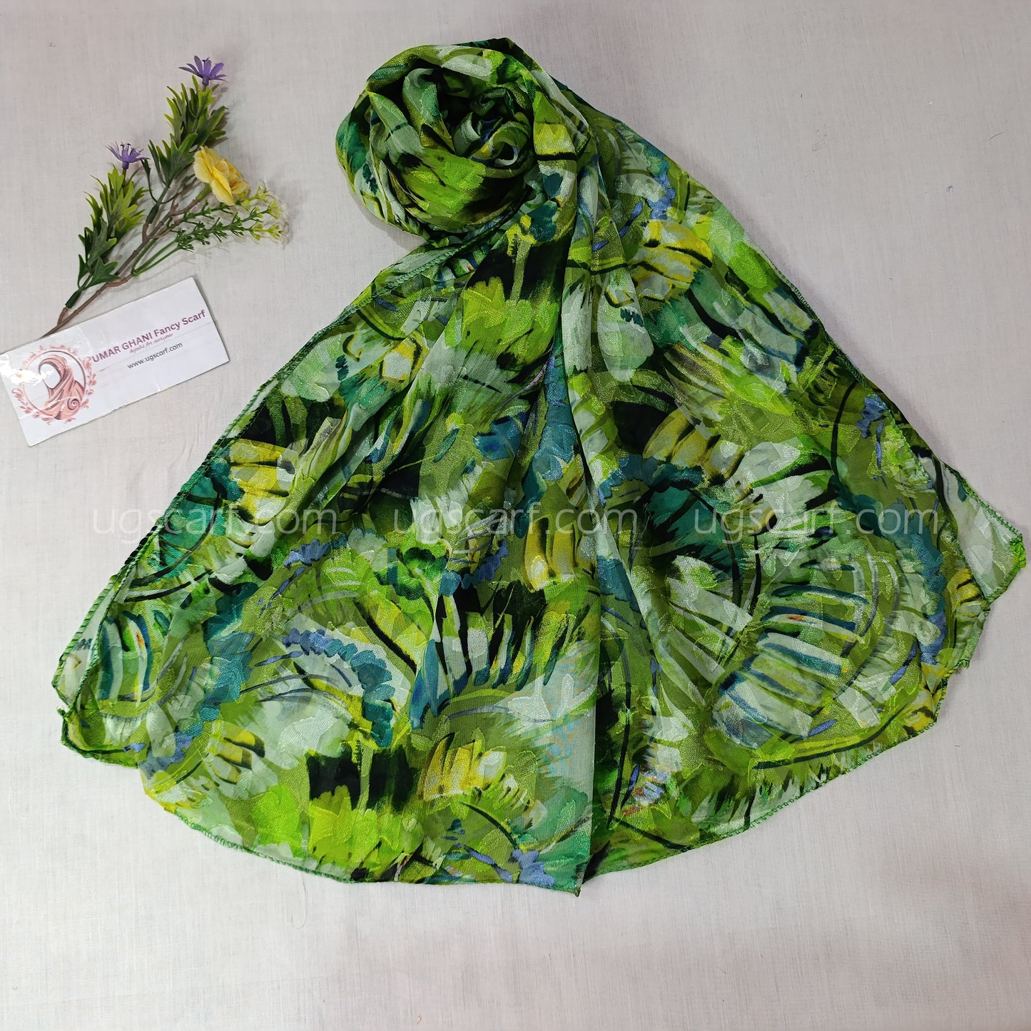 Premium Digital Print Chiffon Scarf