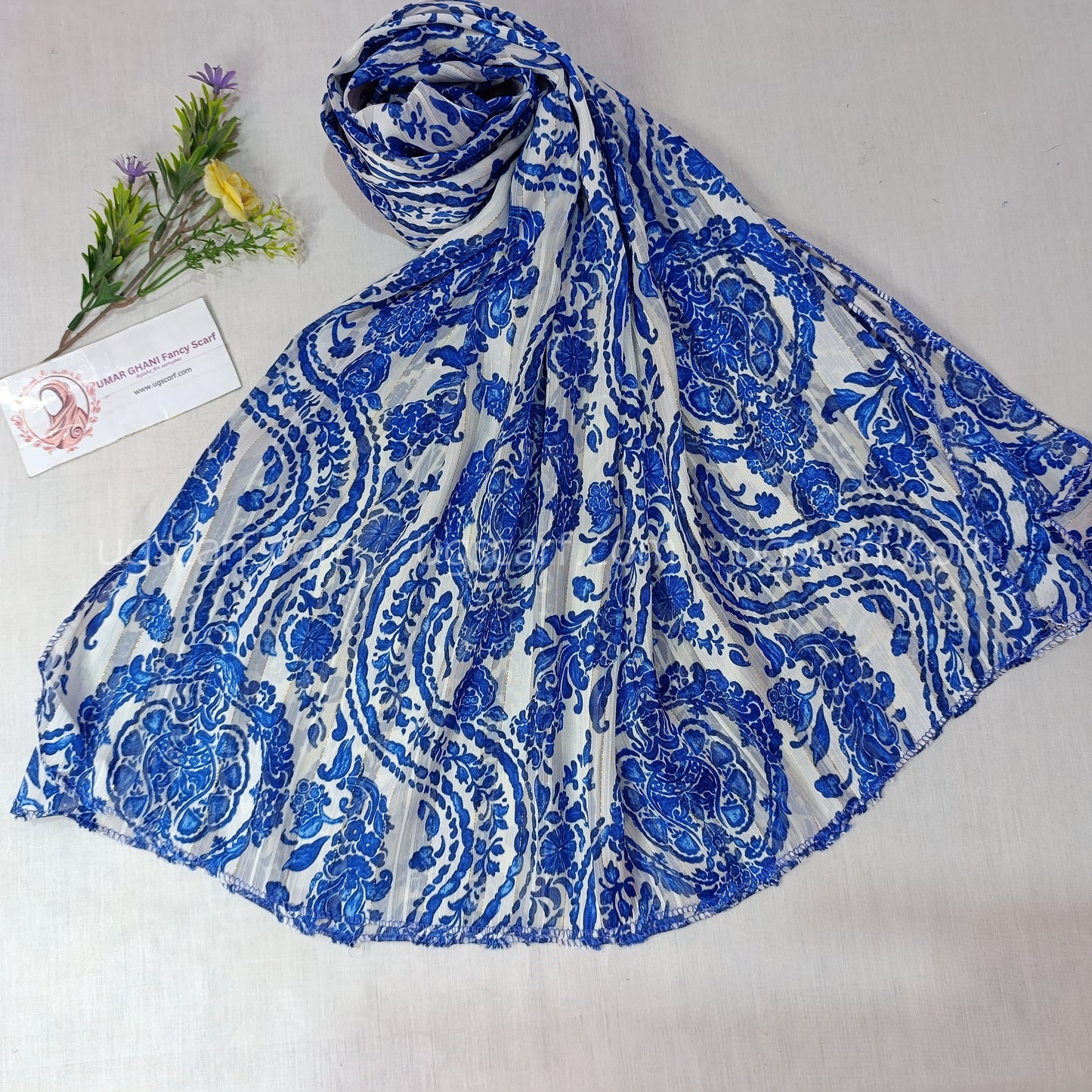 Premium Digital Print Chiffon Scarf