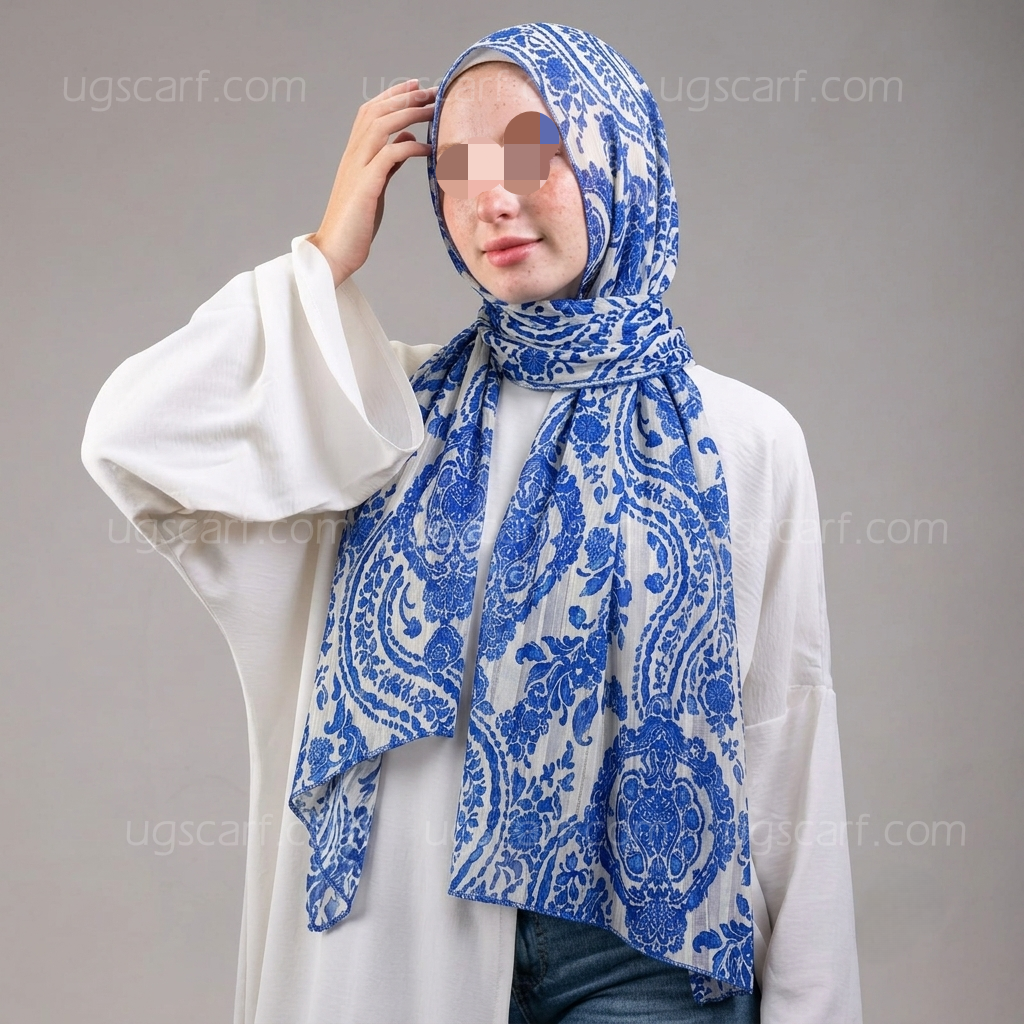 Premium Digital Print Chiffon Scarf
